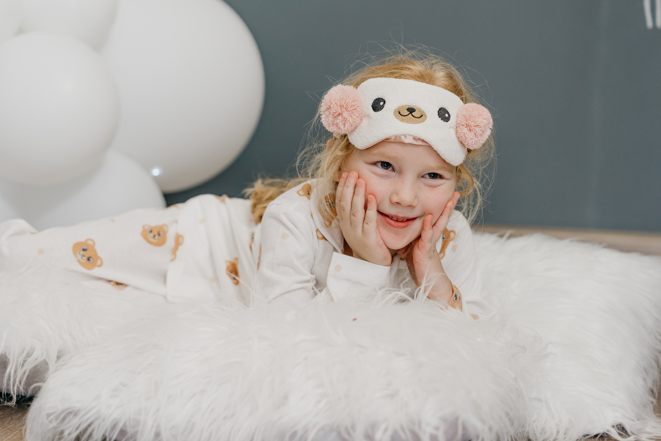 Пижамная вечеринка, Веронике 6 лет. Фотограф Никита Комаров