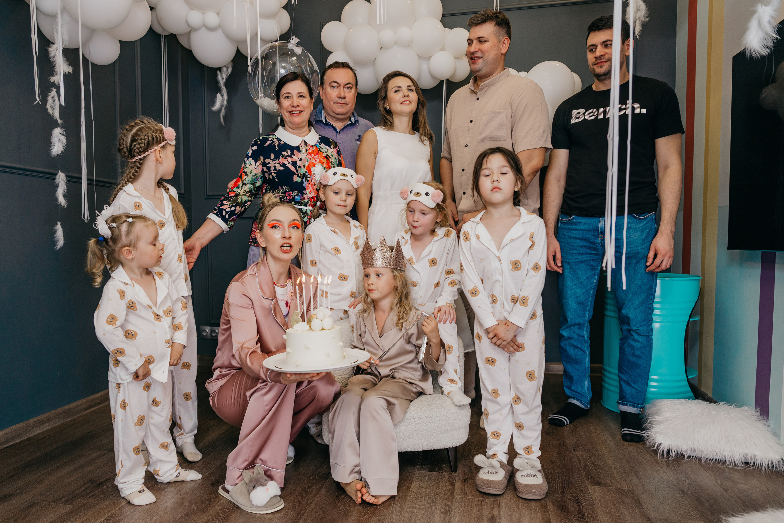 Пижамная вечеринка, Веронике 6 лет. Фотограф Никита Комаров