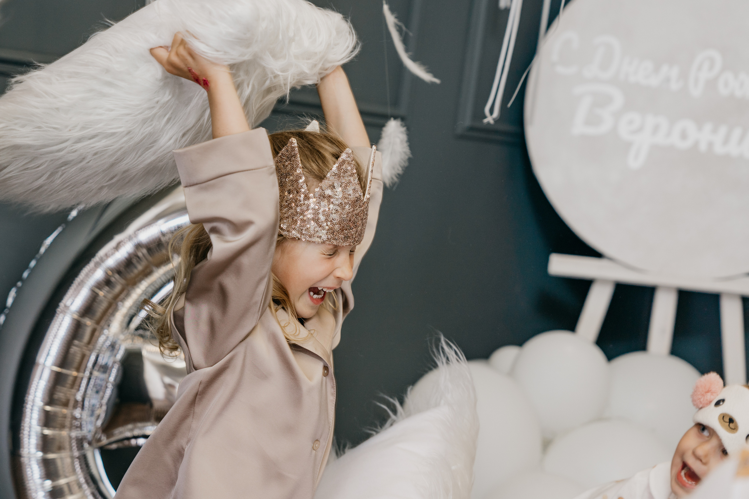 Пижамная вечеринка, Веронике 6 лет. Фотограф Никита Комаров