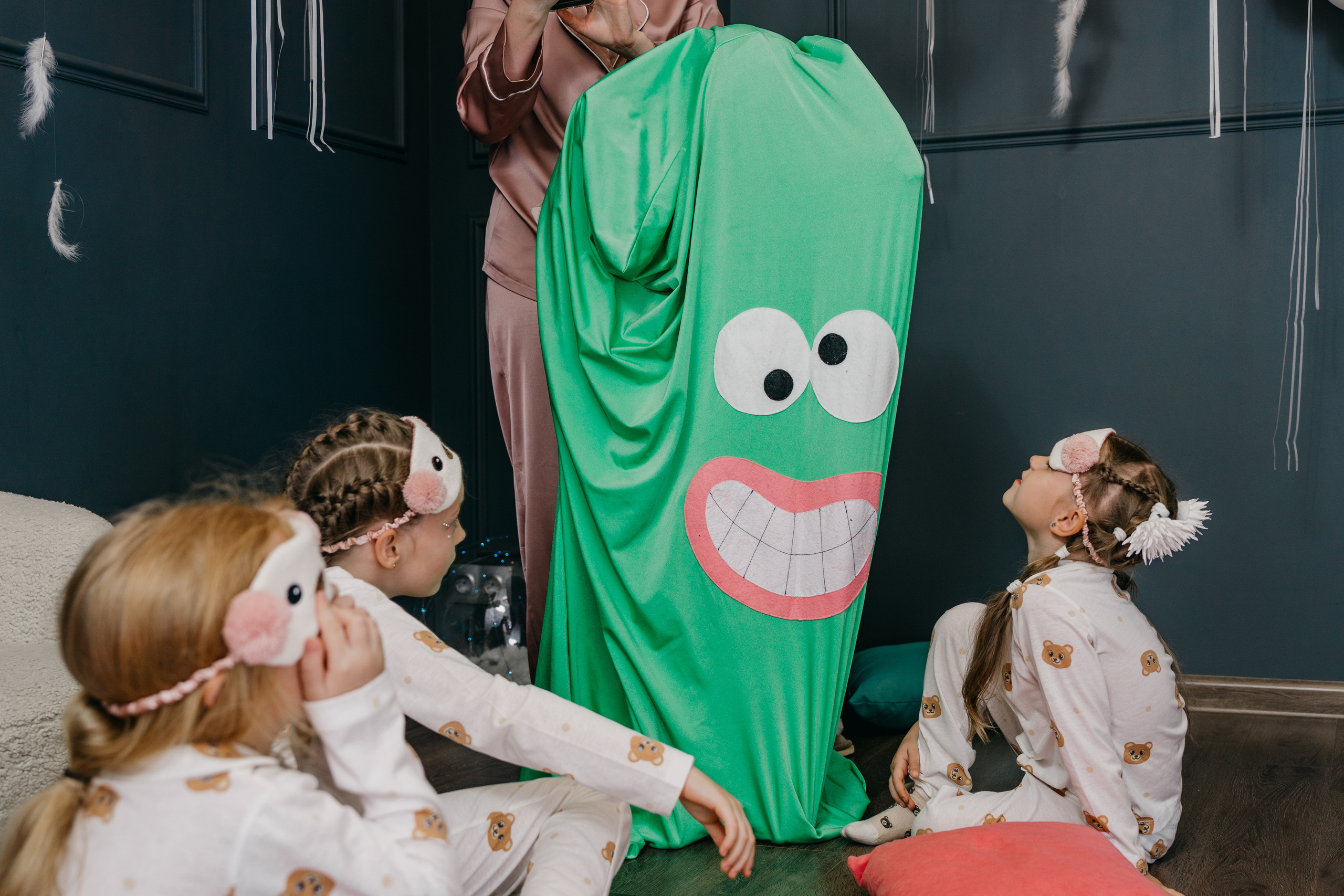 Пижамная вечеринка, Веронике 6 лет. Фотограф Никита Комаров