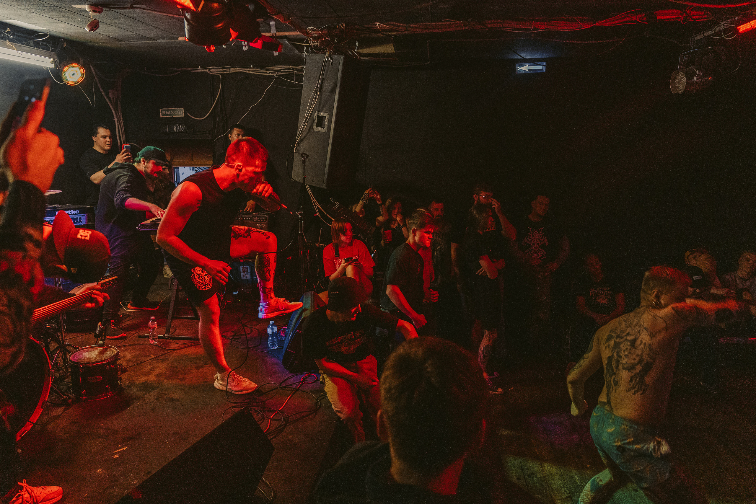 SADNESS OF GAIA live at СМЕНА 2.0 Moscow 28.05.2023. Фотограф Никита Комаров