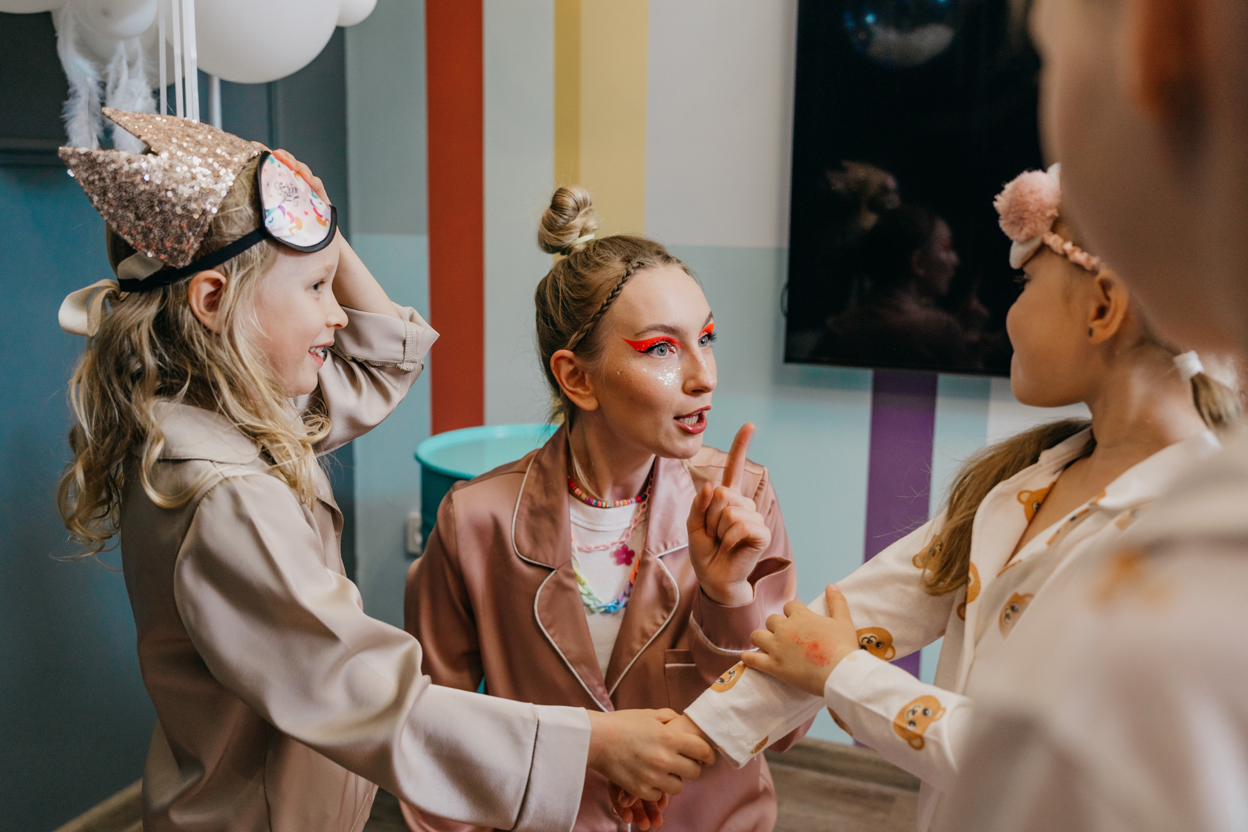 Пижамная вечеринка, Веронике 6 лет. Фотограф Никита Комаров