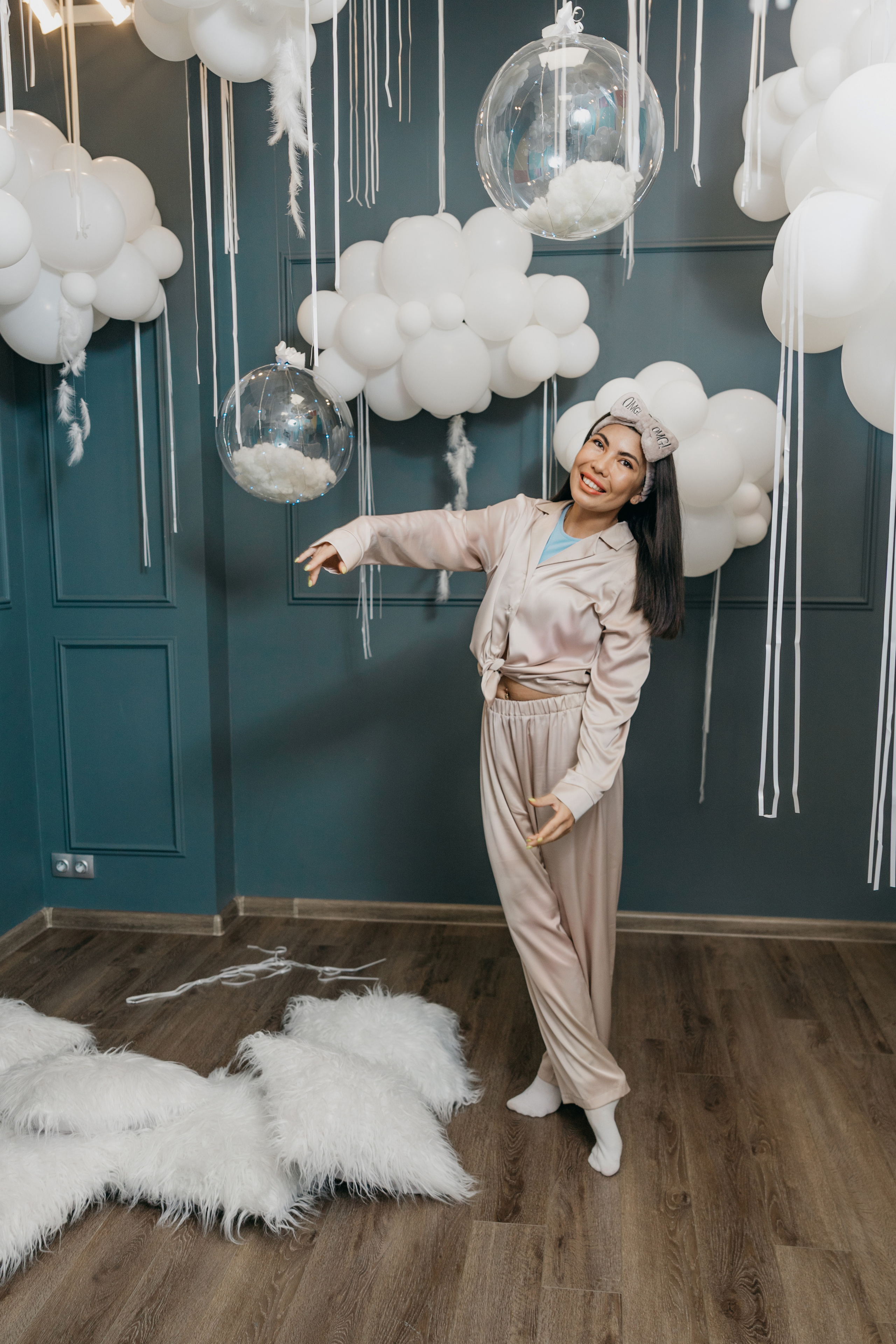 Пижамная вечеринка, Веронике 6 лет. Фотограф Никита Комаров