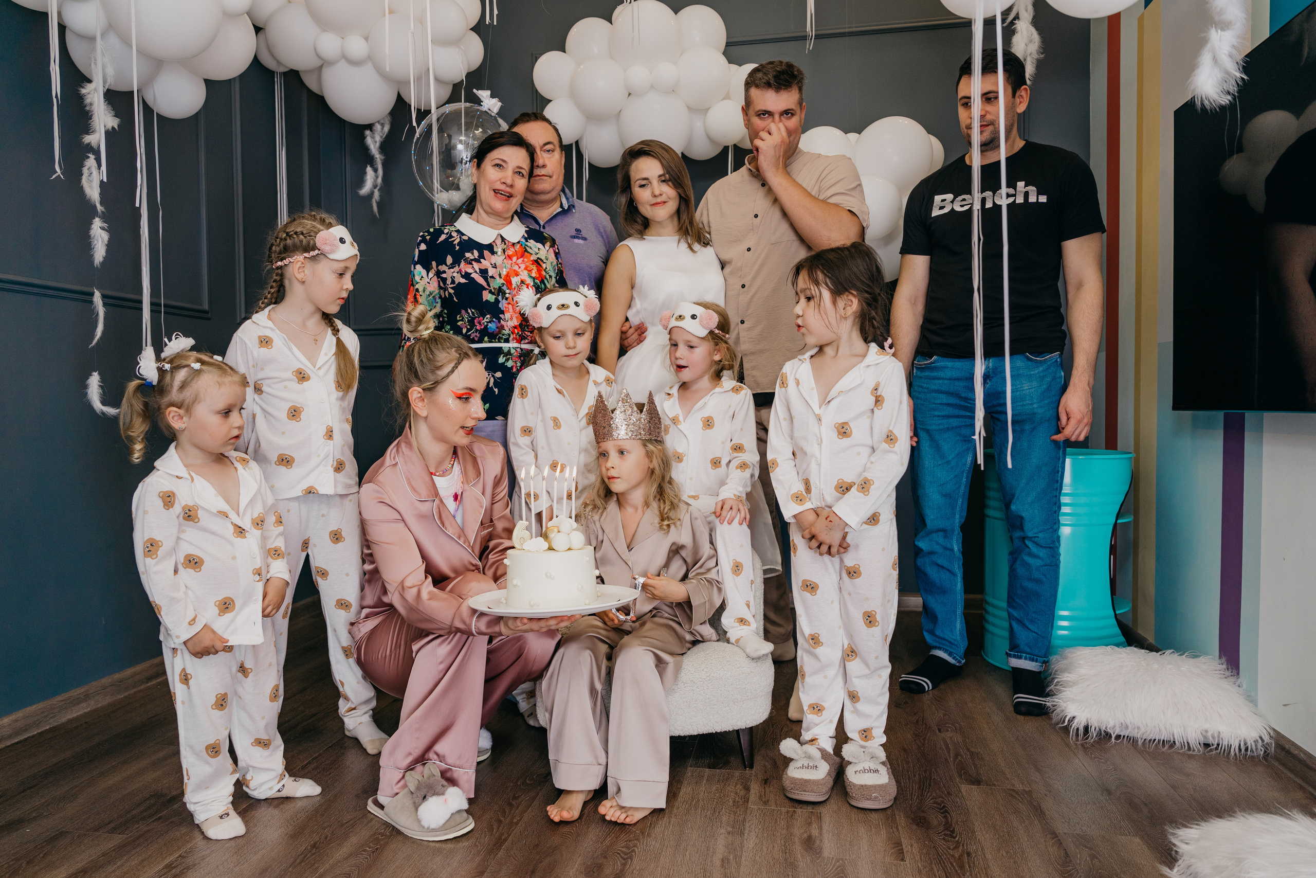 Пижамная вечеринка, Веронике 6 лет. Фотограф Никита Комаров