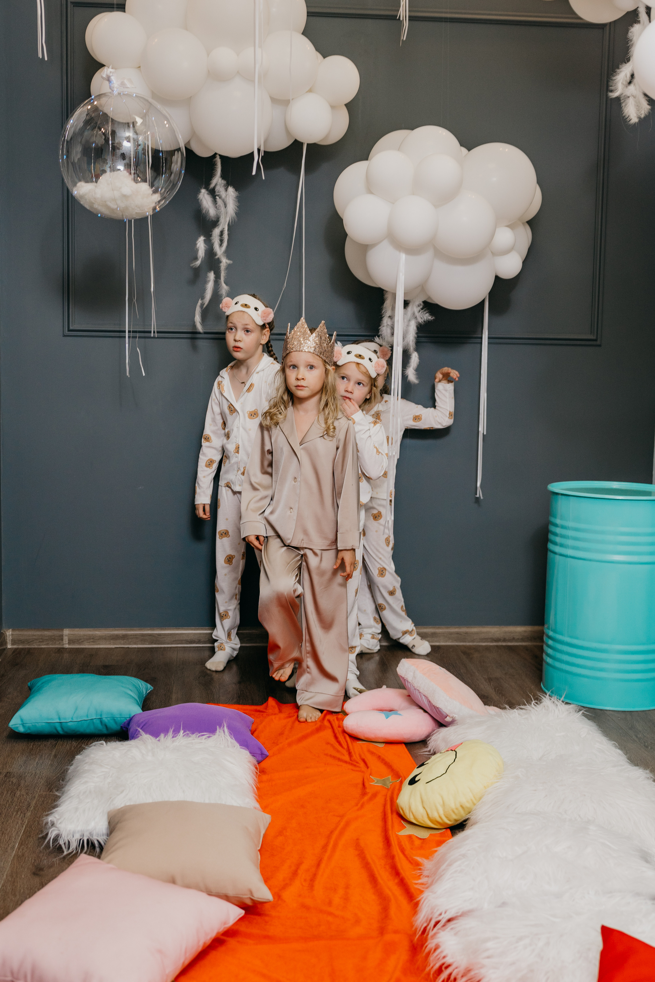 Пижамная вечеринка, Веронике 6 лет. Фотограф Никита Комаров