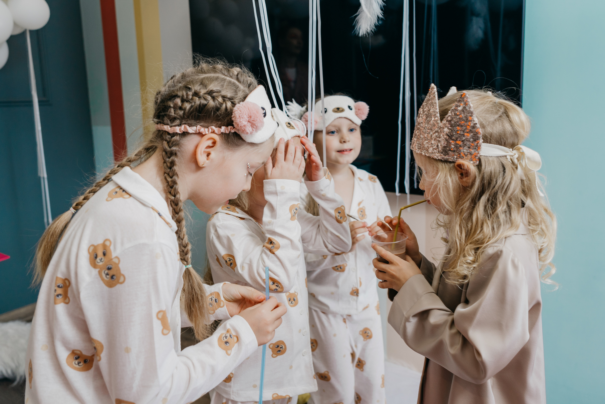 Пижамная вечеринка, Веронике 6 лет. Фотограф Никита Комаров