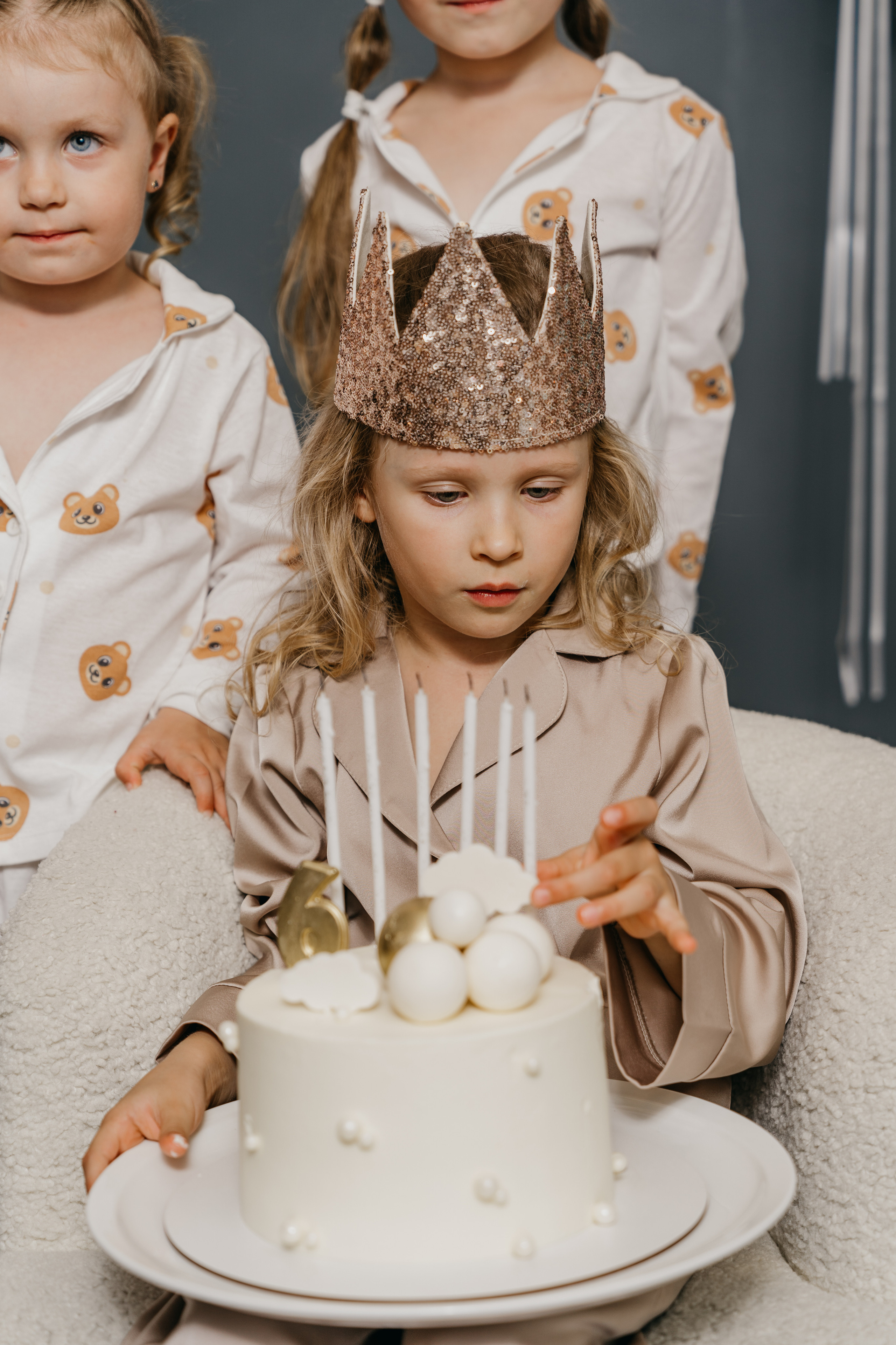 Пижамная вечеринка, Веронике 6 лет. Фотограф Никита Комаров