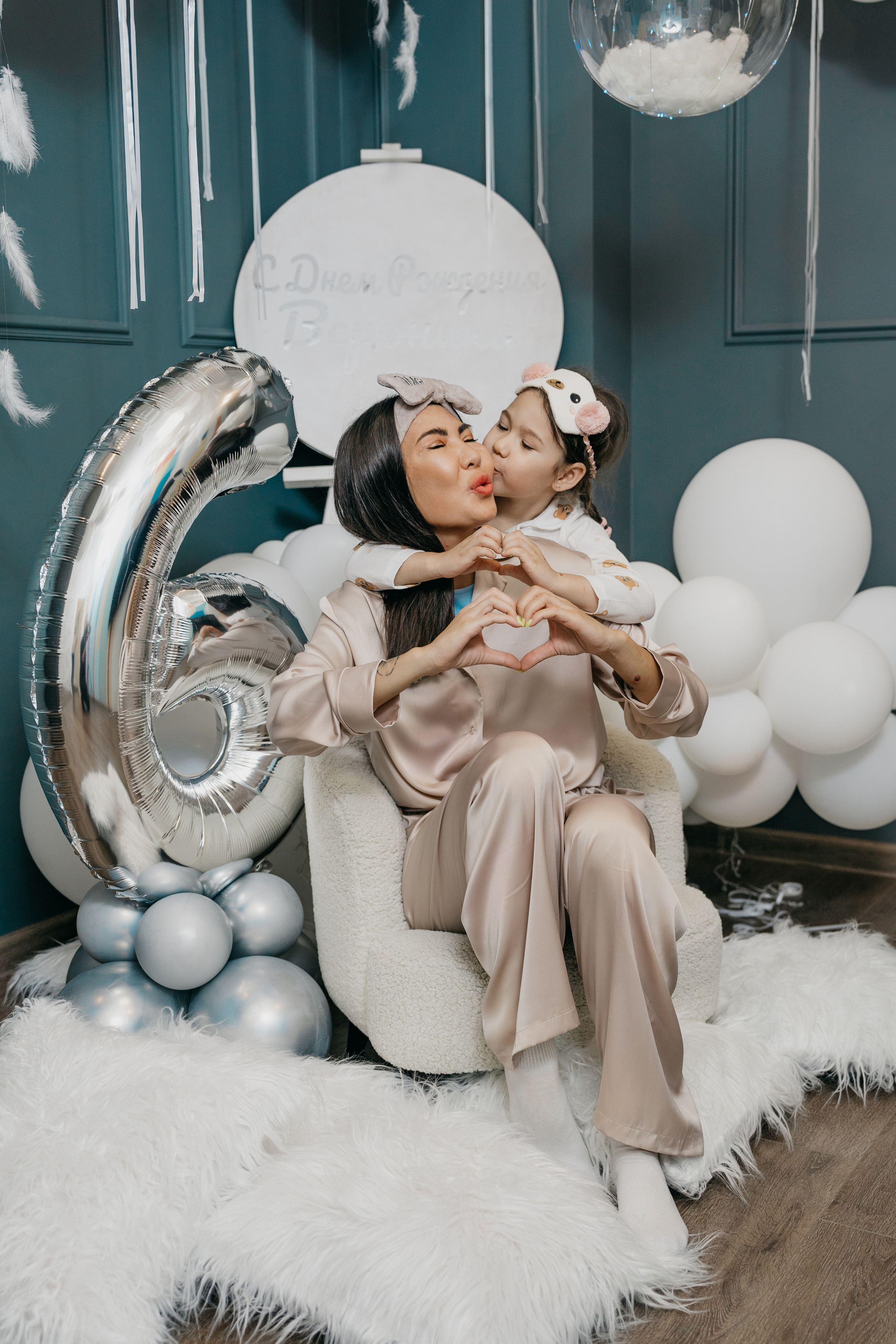 Пижамная вечеринка, Веронике 6 лет. Фотограф Никита Комаров