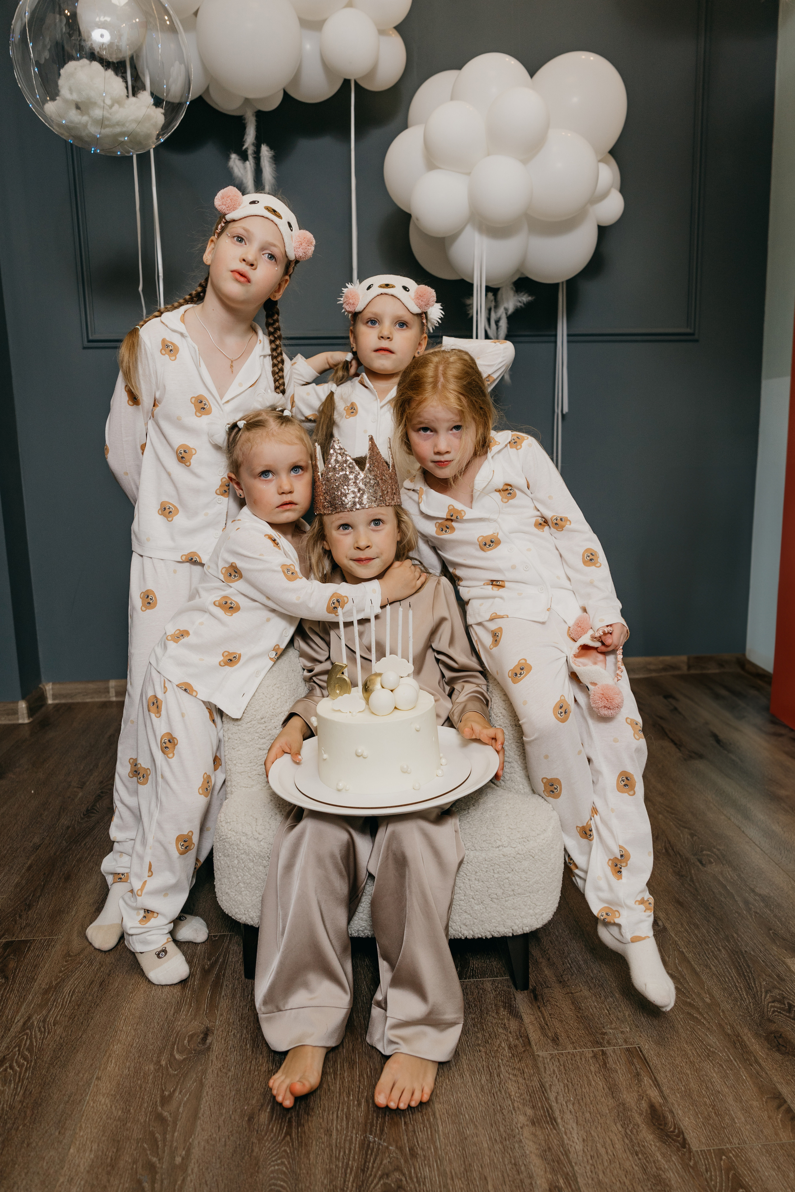 Пижамная вечеринка, Веронике 6 лет. Фотограф Никита Комаров