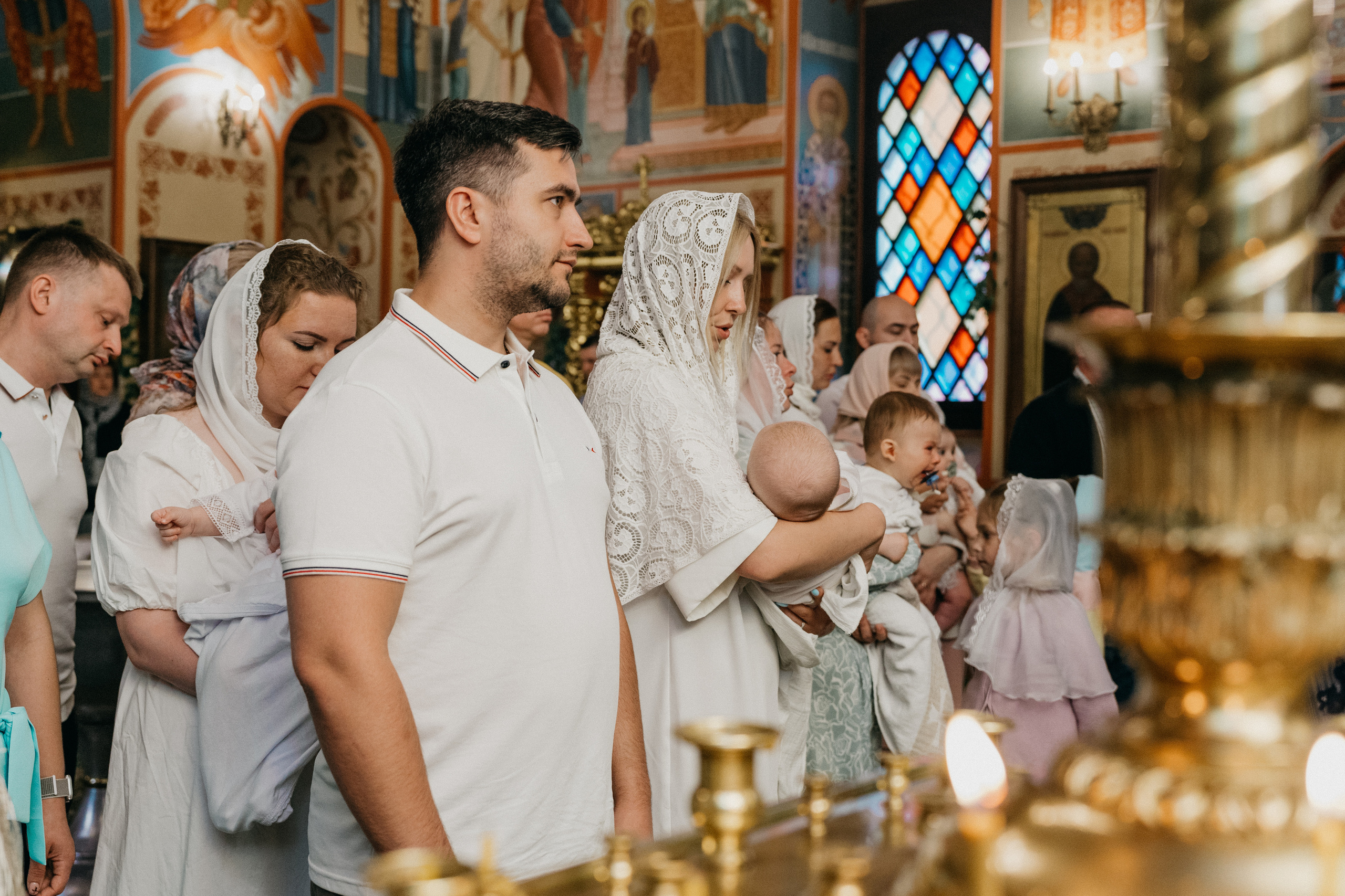 Крещение Ярослава. Фотограф Никита Комаров