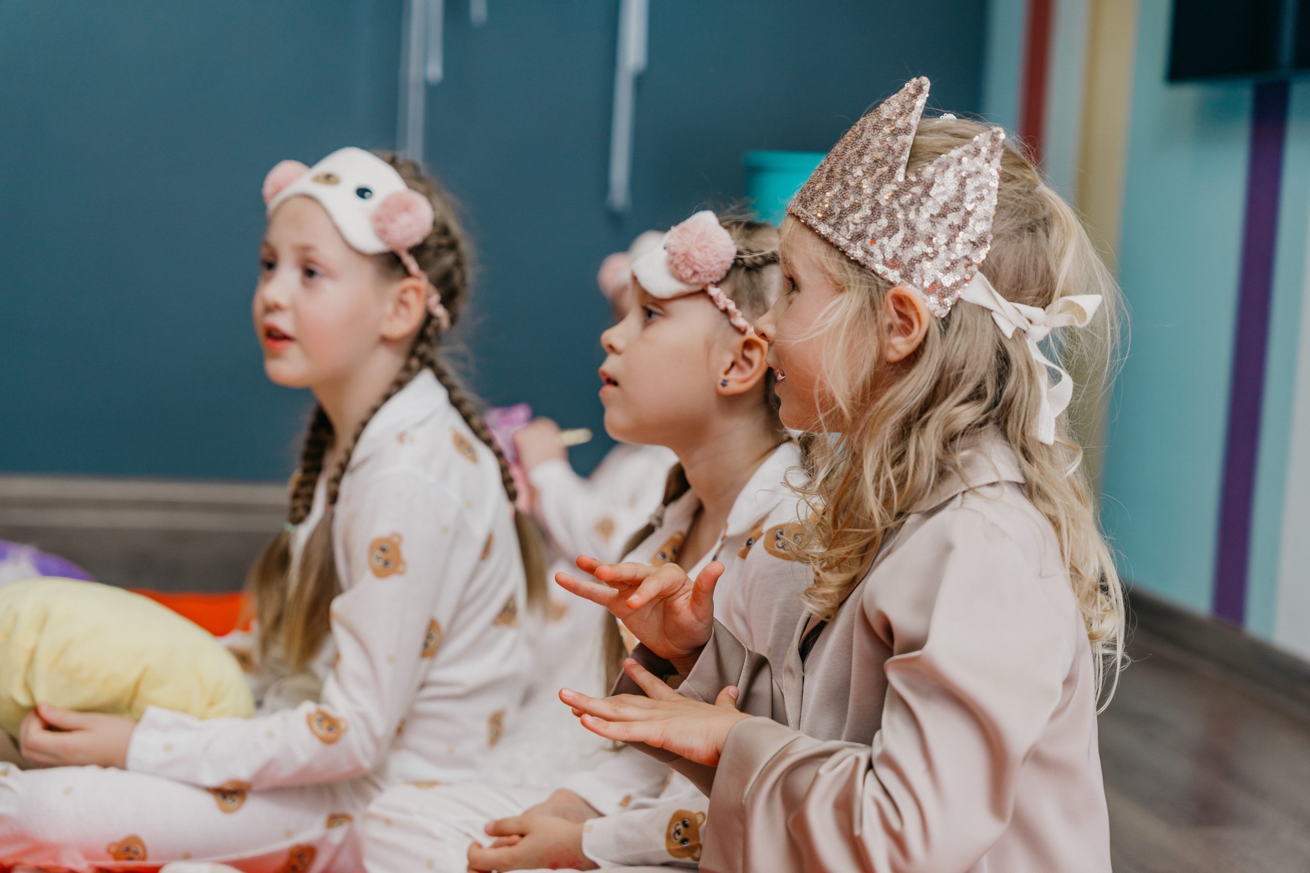 Пижамная вечеринка, Веронике 6 лет. Фотограф Никита Комаров