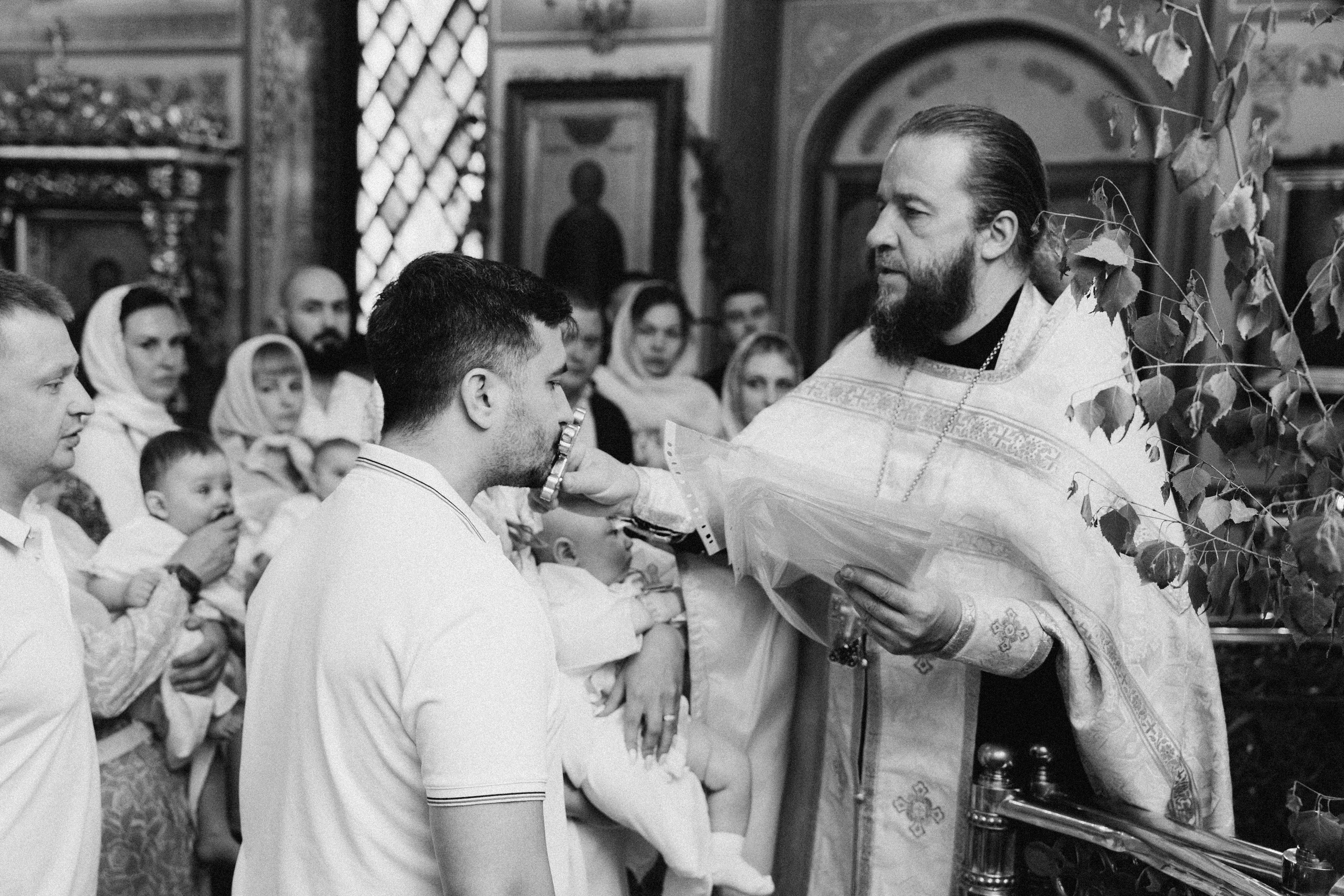 Крещение Ярослава. Фотограф Никита Комаров