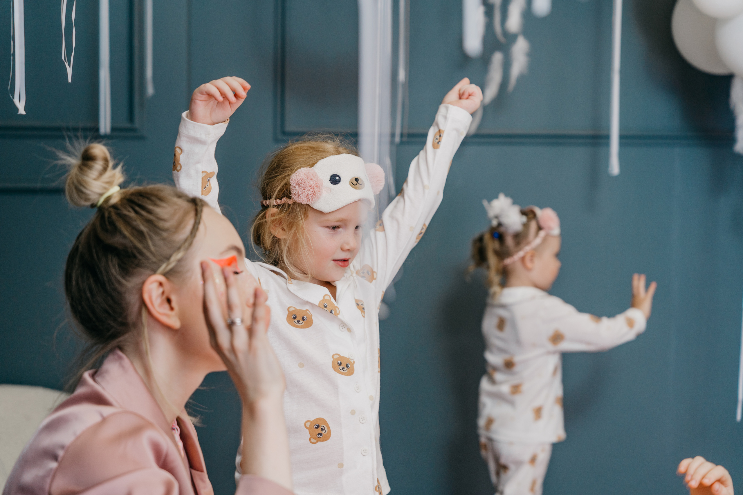 Пижамная вечеринка, Веронике 6 лет. Фотограф Никита Комаров