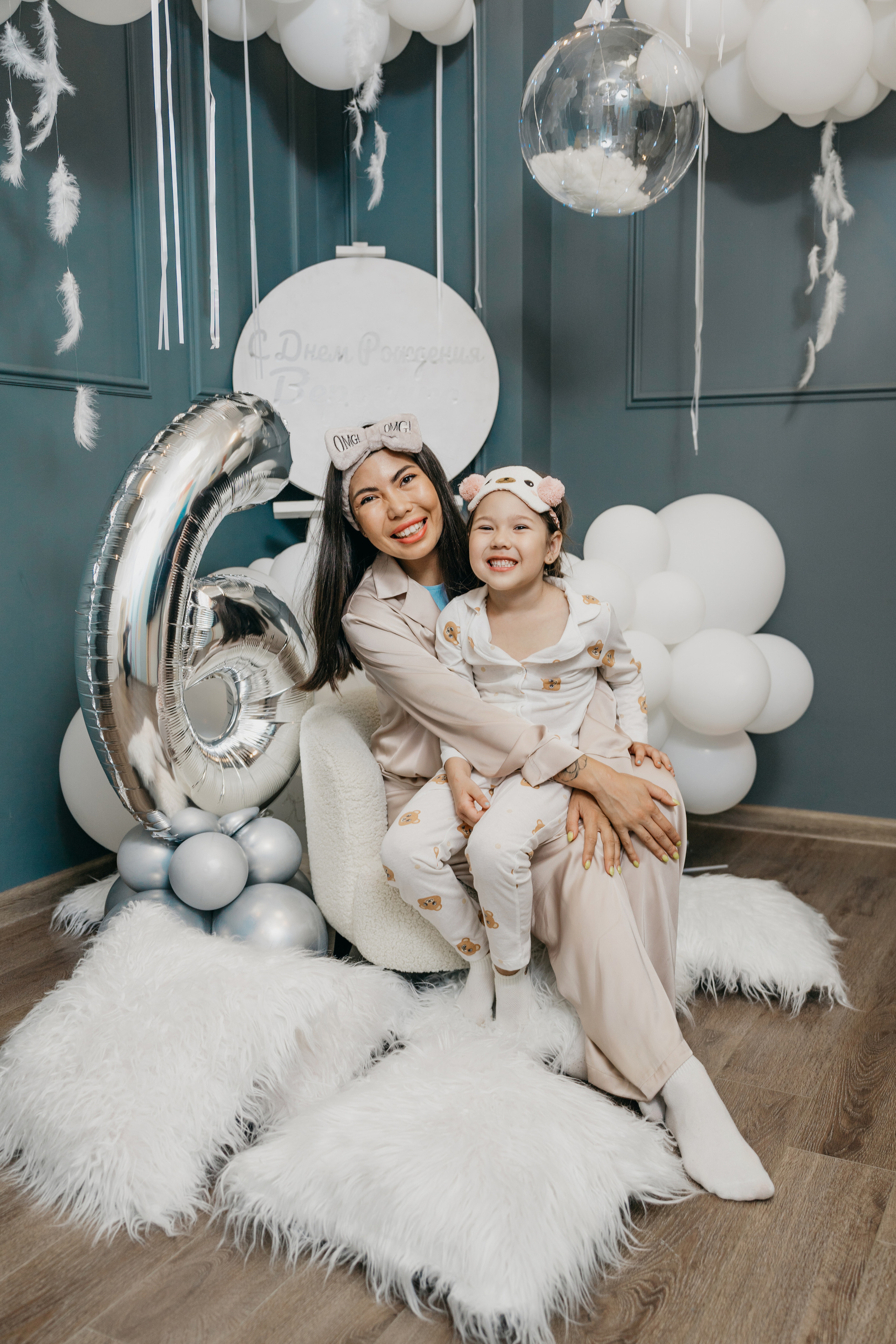 Пижамная вечеринка, Веронике 6 лет. Фотограф Никита Комаров