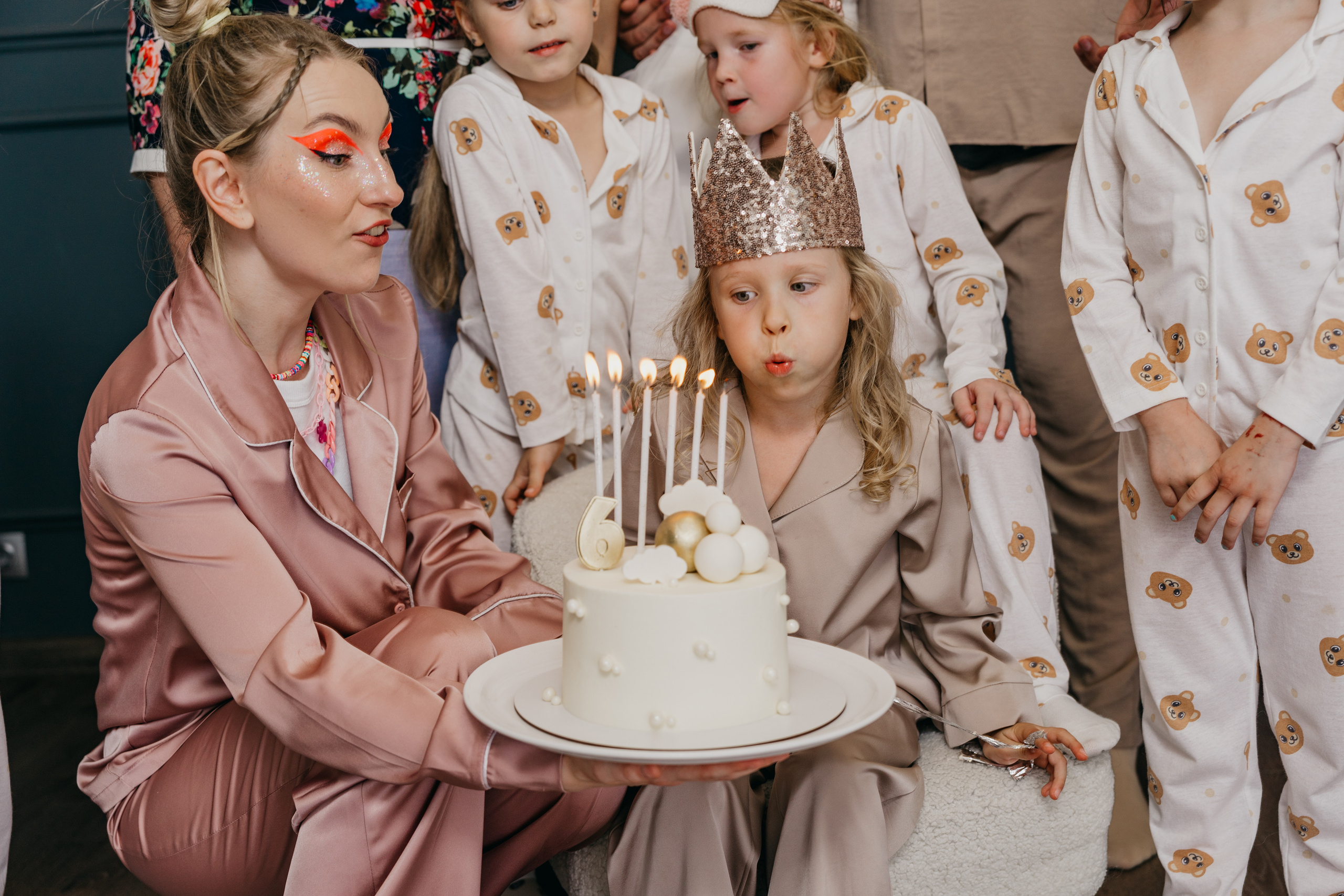 Пижамная вечеринка, Веронике 6 лет. Фотограф Никита Комаров