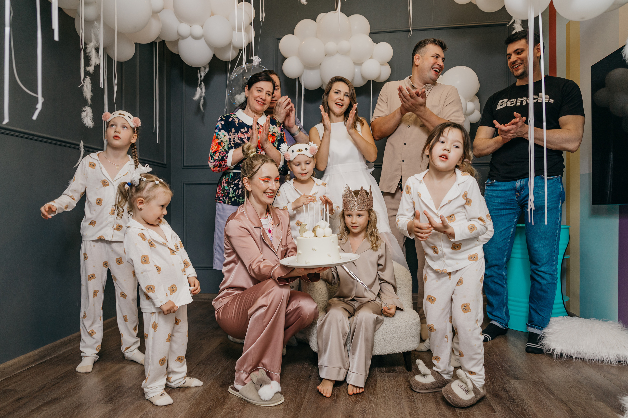 Пижамная вечеринка, Веронике 6 лет. Фотограф Никита Комаров