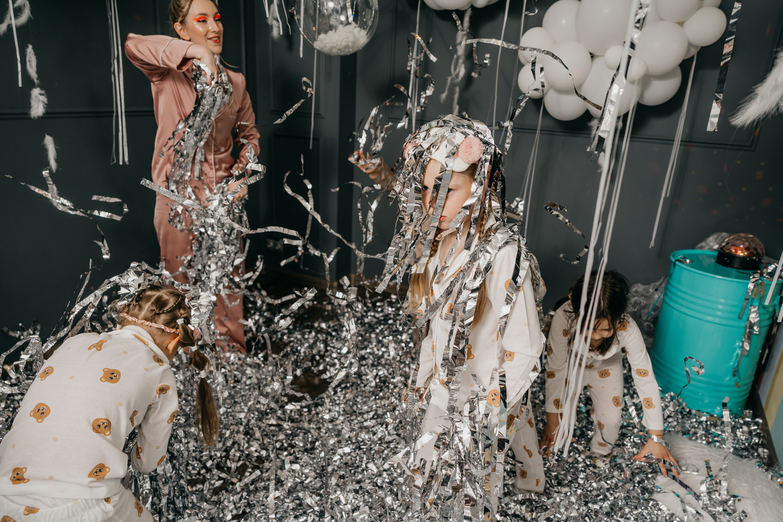 Пижамная вечеринка, Веронике 6 лет. Фотограф Никита Комаров