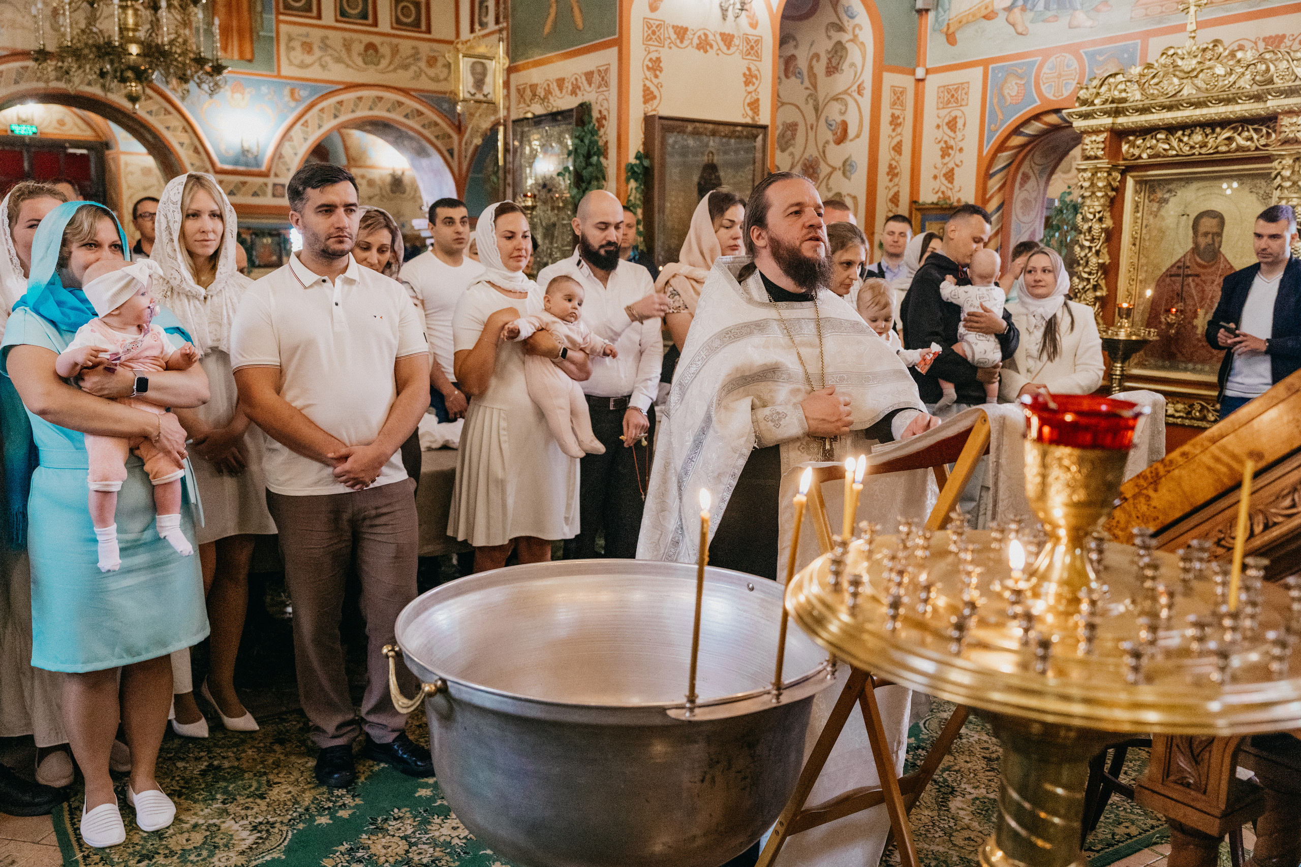 Крещение Ярослава. Фотограф Никита Комаров