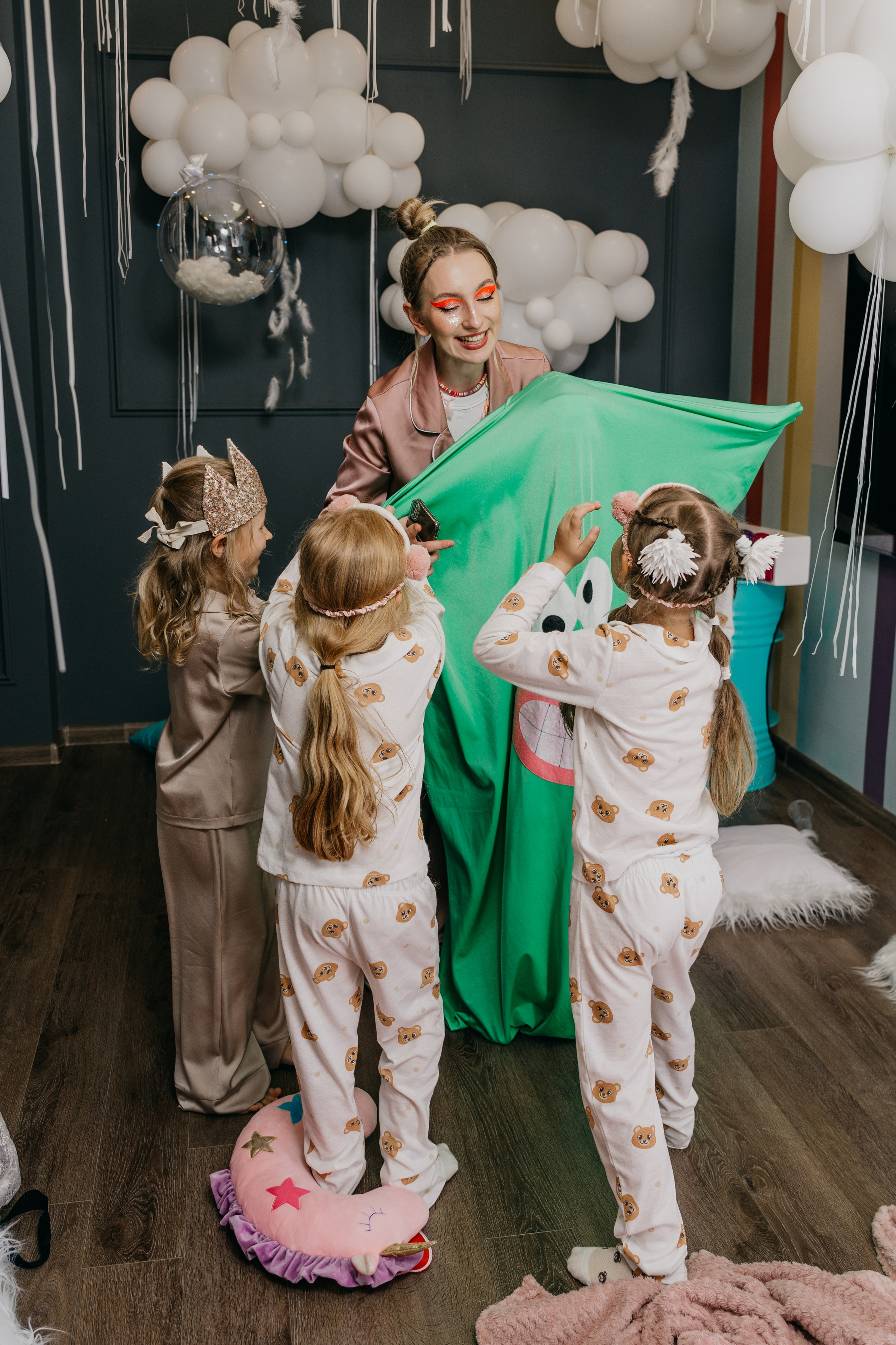 Пижамная вечеринка, Веронике 6 лет. Фотограф Никита Комаров