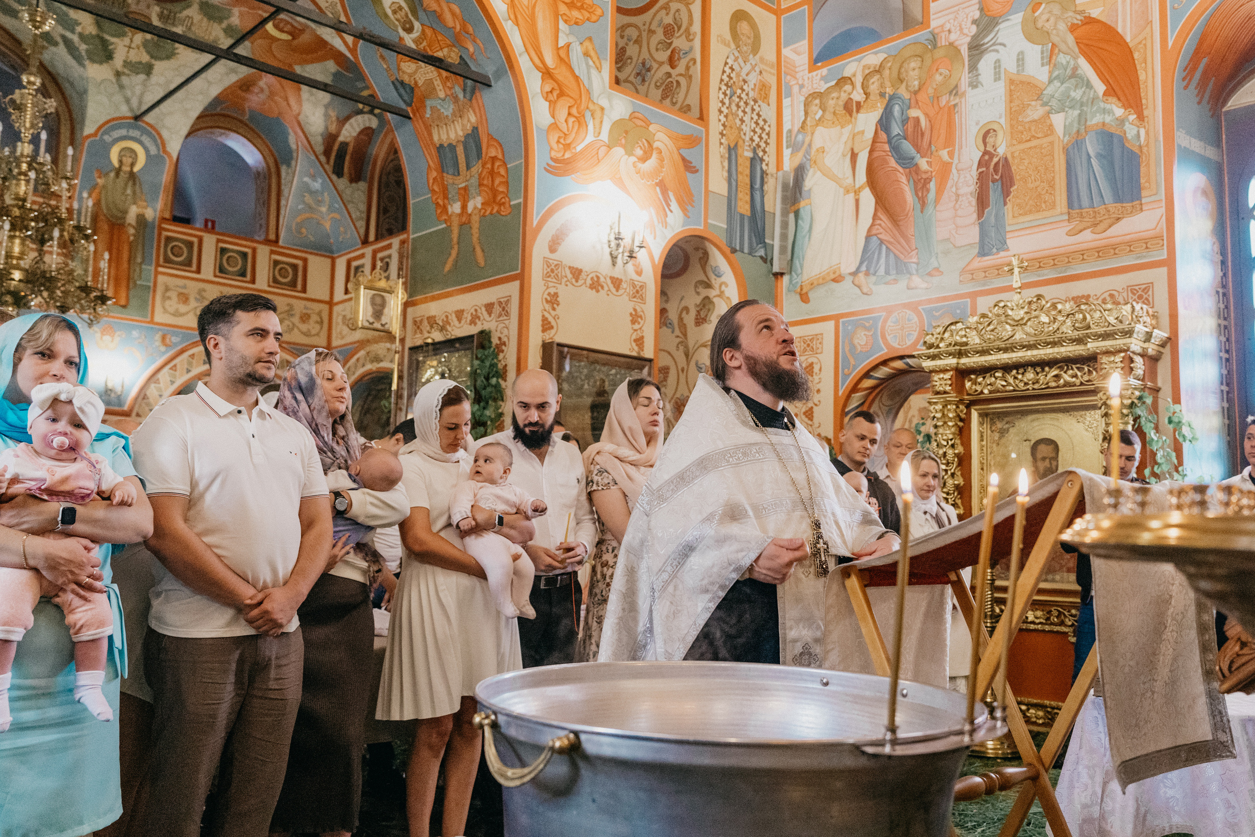 Крещение Ярослава. Фотограф Никита Комаров