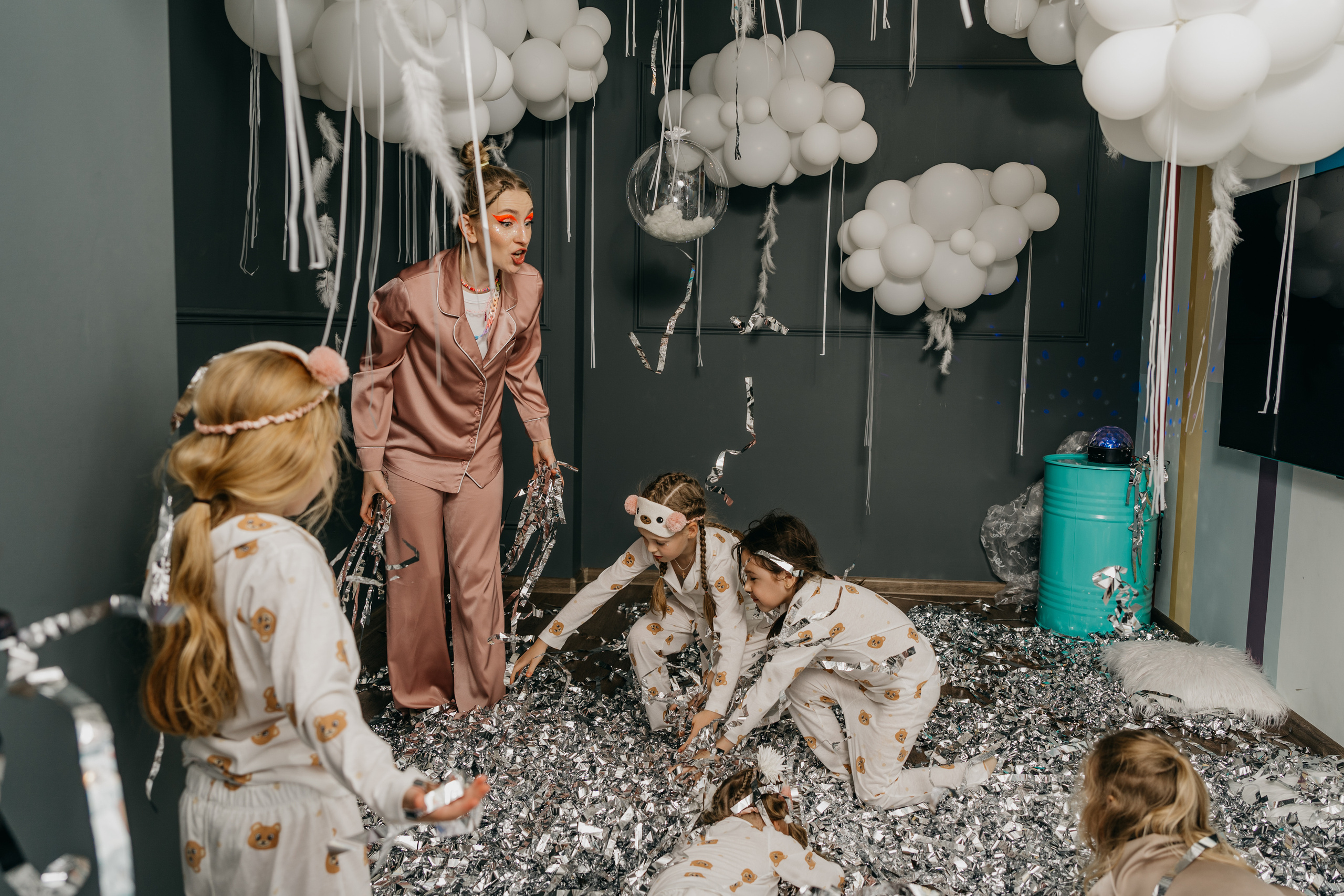 Пижамная вечеринка, Веронике 6 лет. Фотограф Никита Комаров