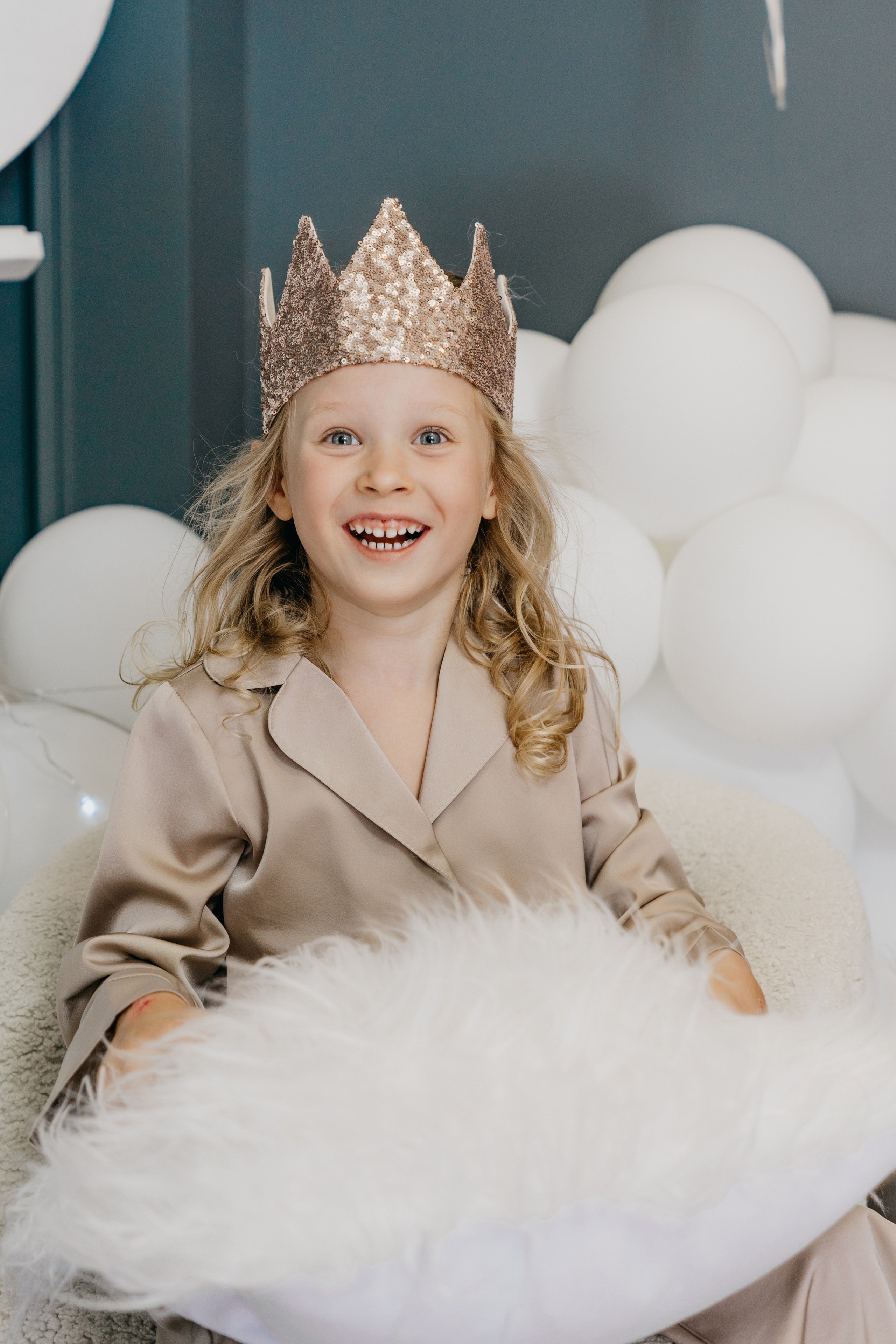 Пижамная вечеринка, Веронике 6 лет. Фотограф Никита Комаров