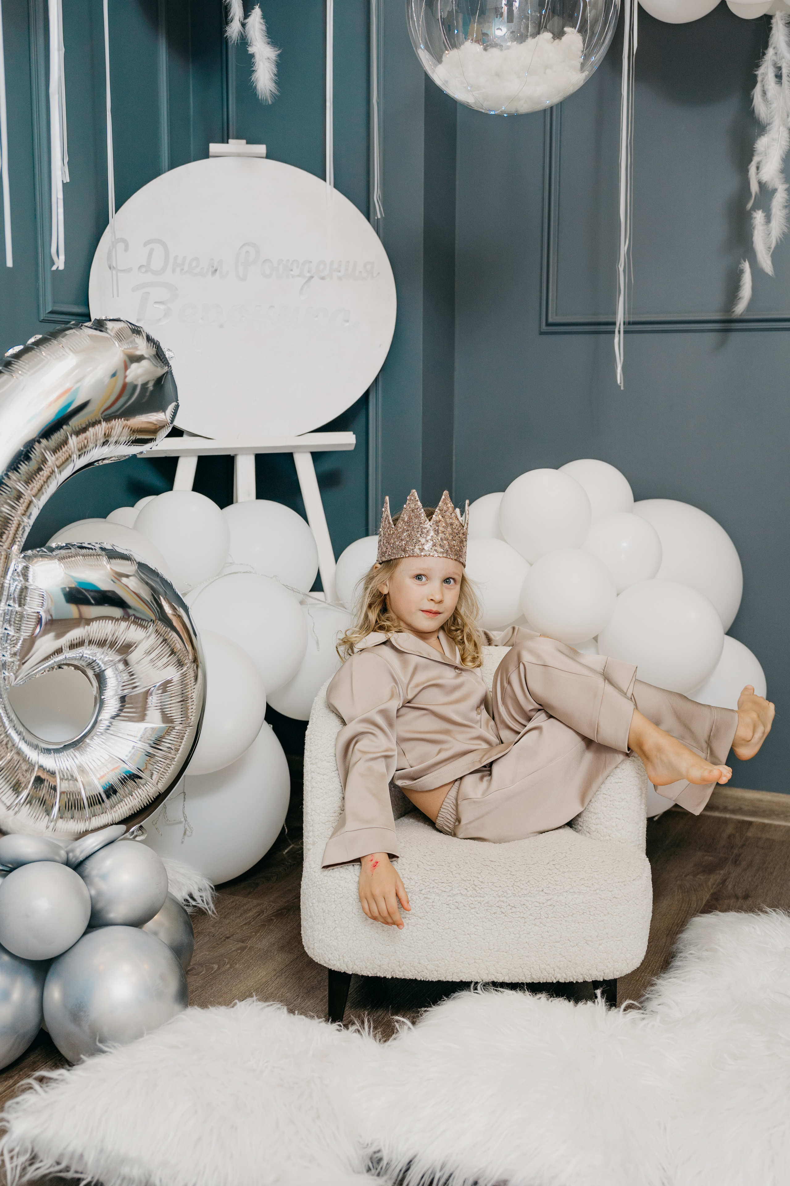 Пижамная вечеринка, Веронике 6 лет. Фотограф Никита Комаров