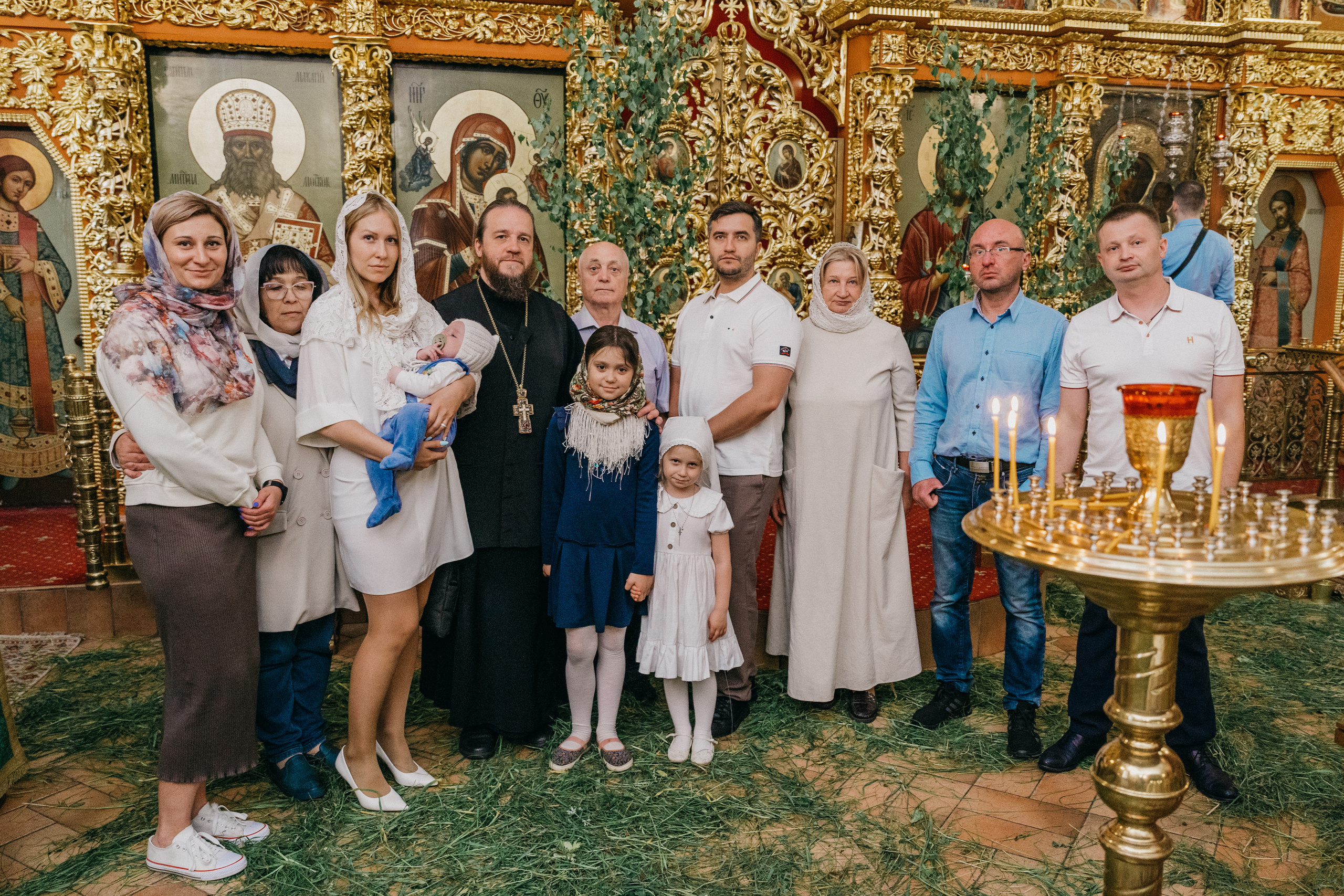 Крещение Ярослава. Фотограф Никита Комаров