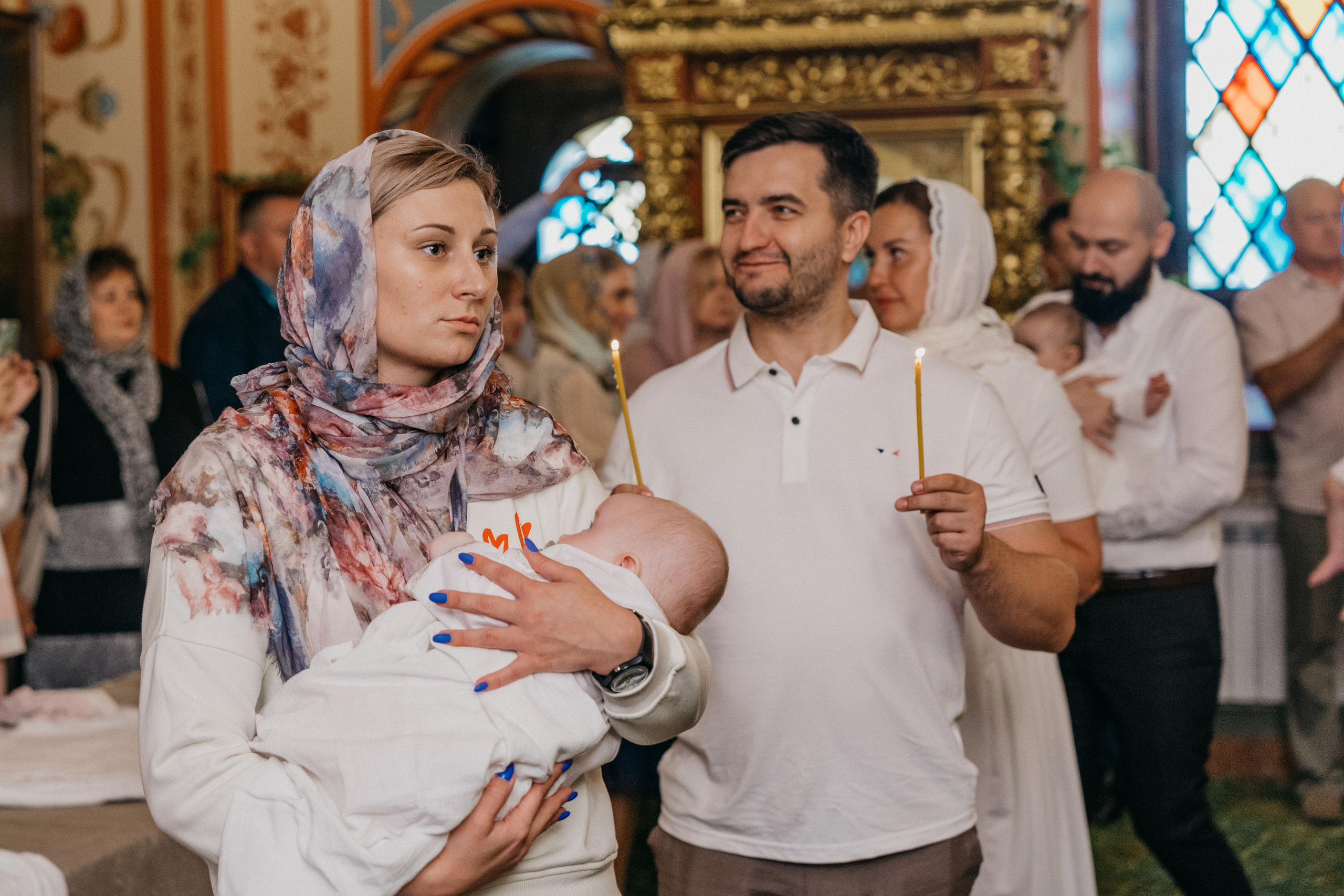 Крещение Ярослава. Фотограф Никита Комаров