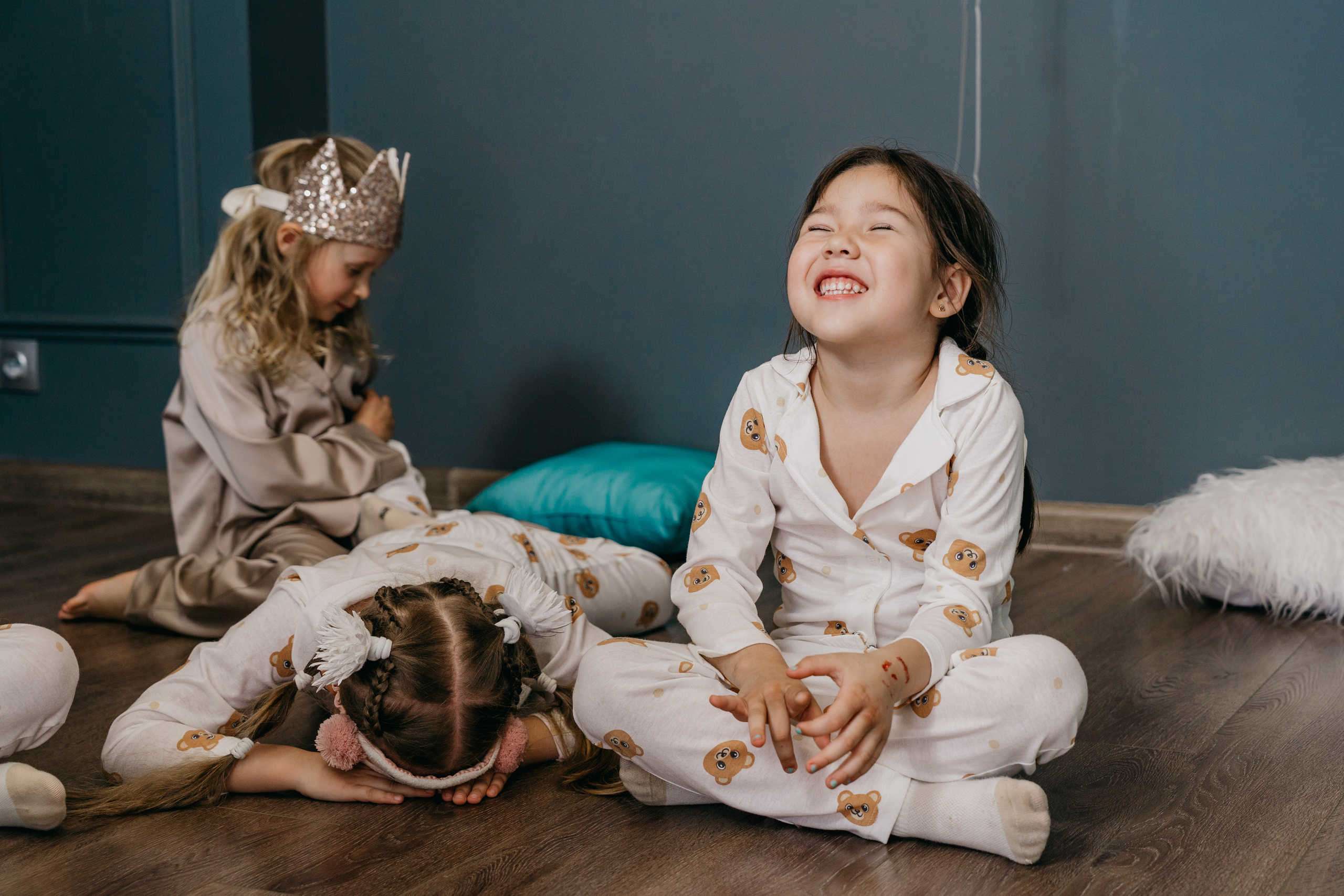 Пижамная вечеринка, Веронике 6 лет. Фотограф Никита Комаров