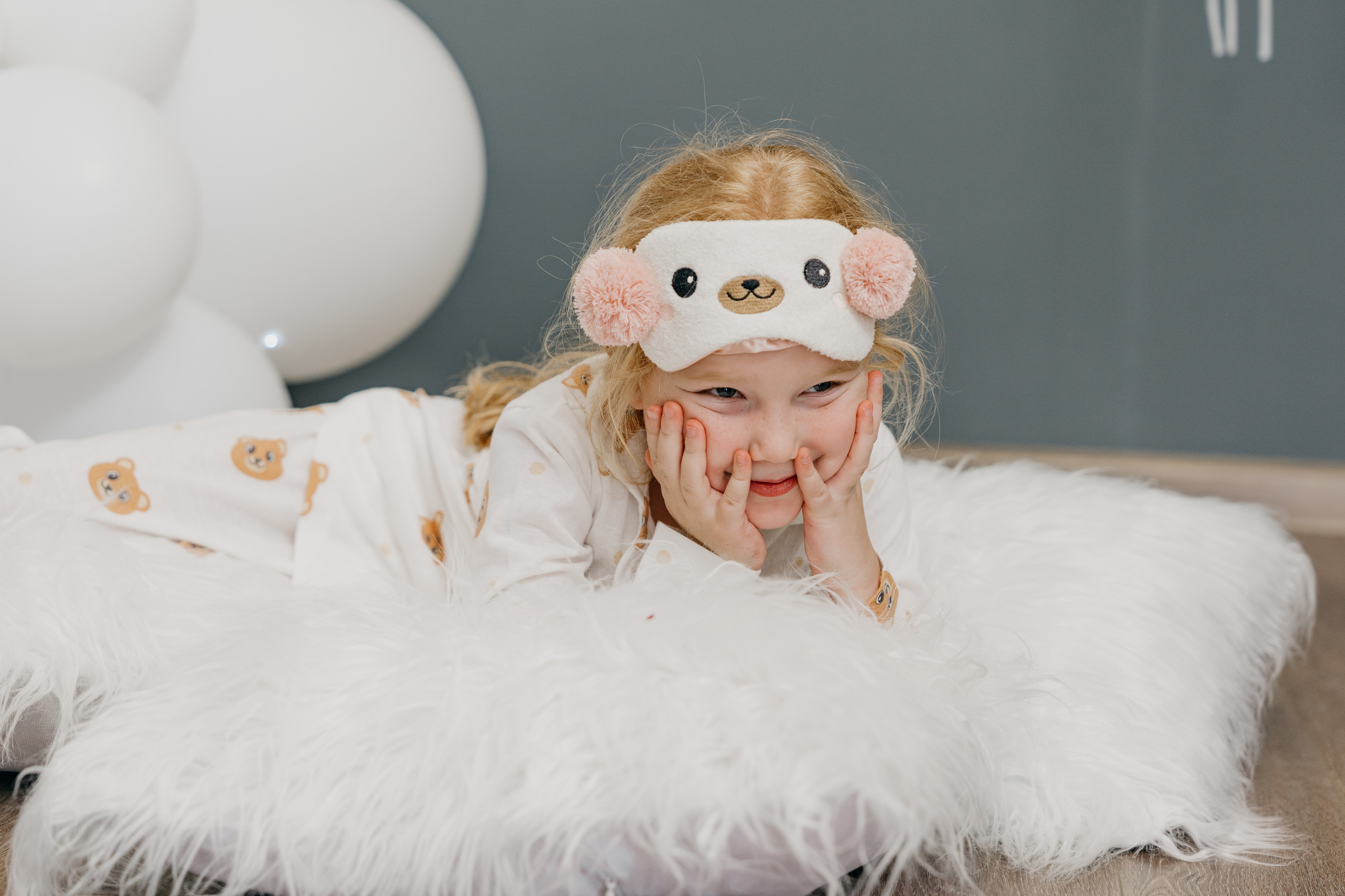 Пижамная вечеринка, Веронике 6 лет. Фотограф Никита Комаров