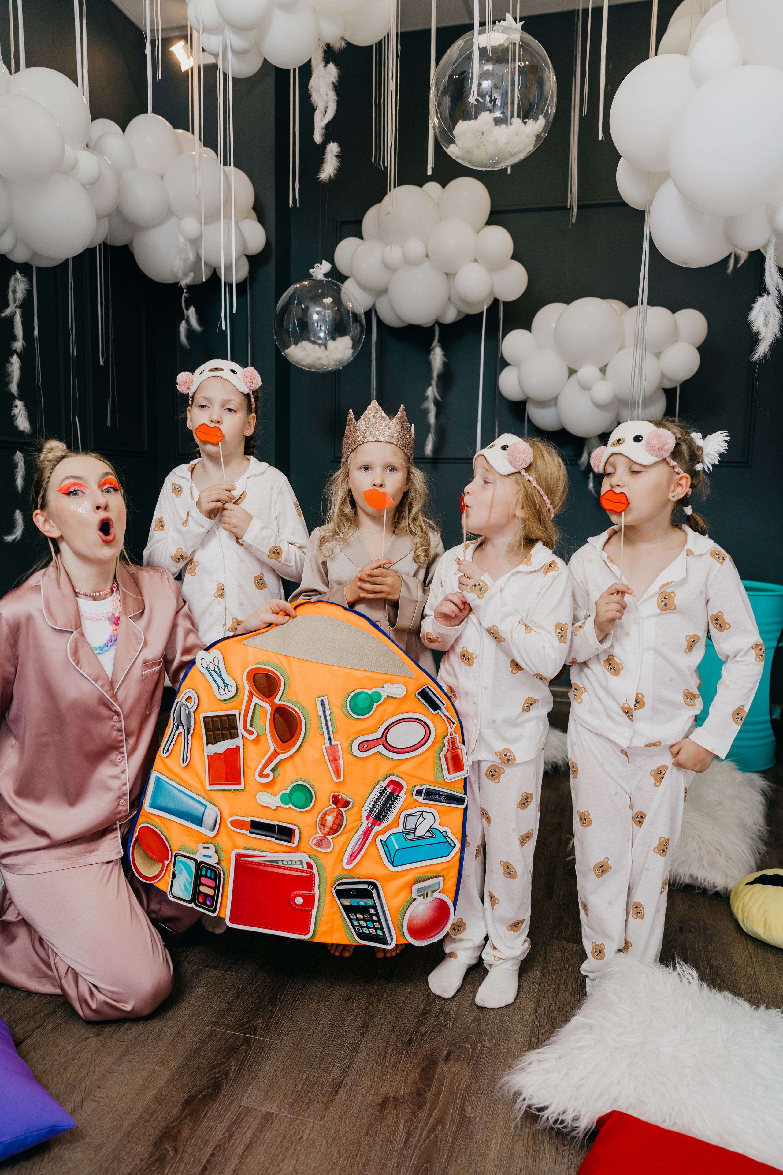 Пижамная вечеринка, Веронике 6 лет. Фотограф Никита Комаров