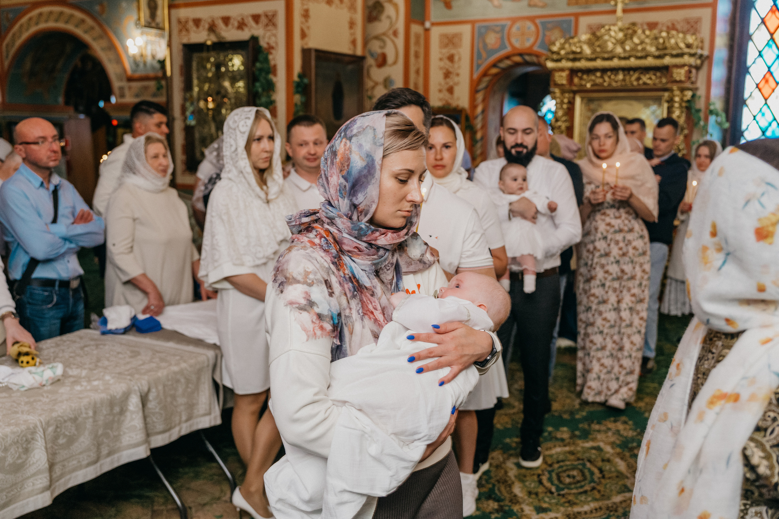 Крещение Ярослава. Фотограф Никита Комаров