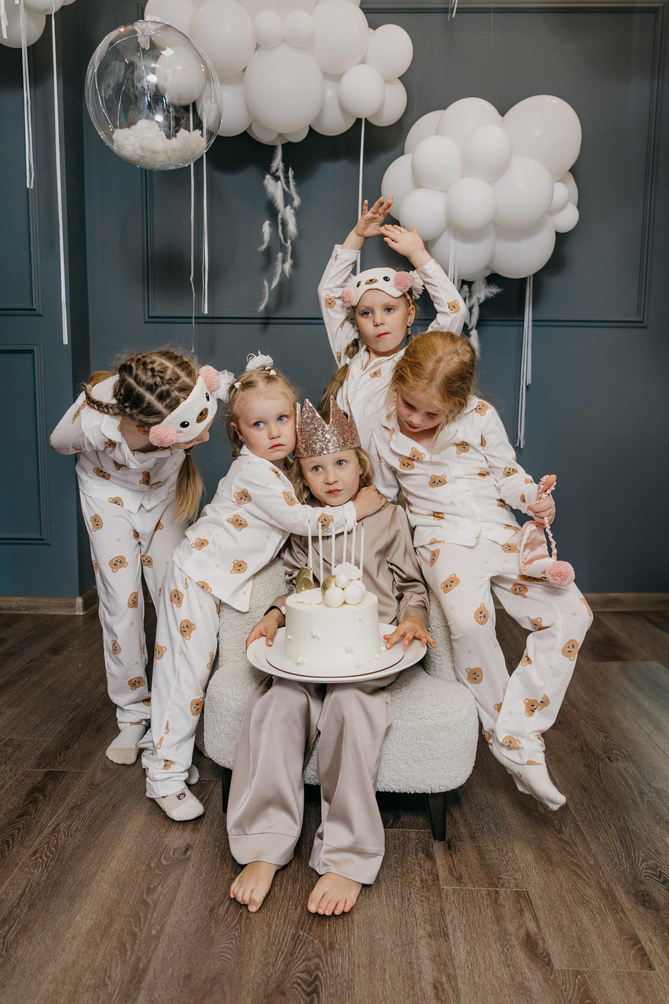 Пижамная вечеринка, Веронике 6 лет. Фотограф Никита Комаров