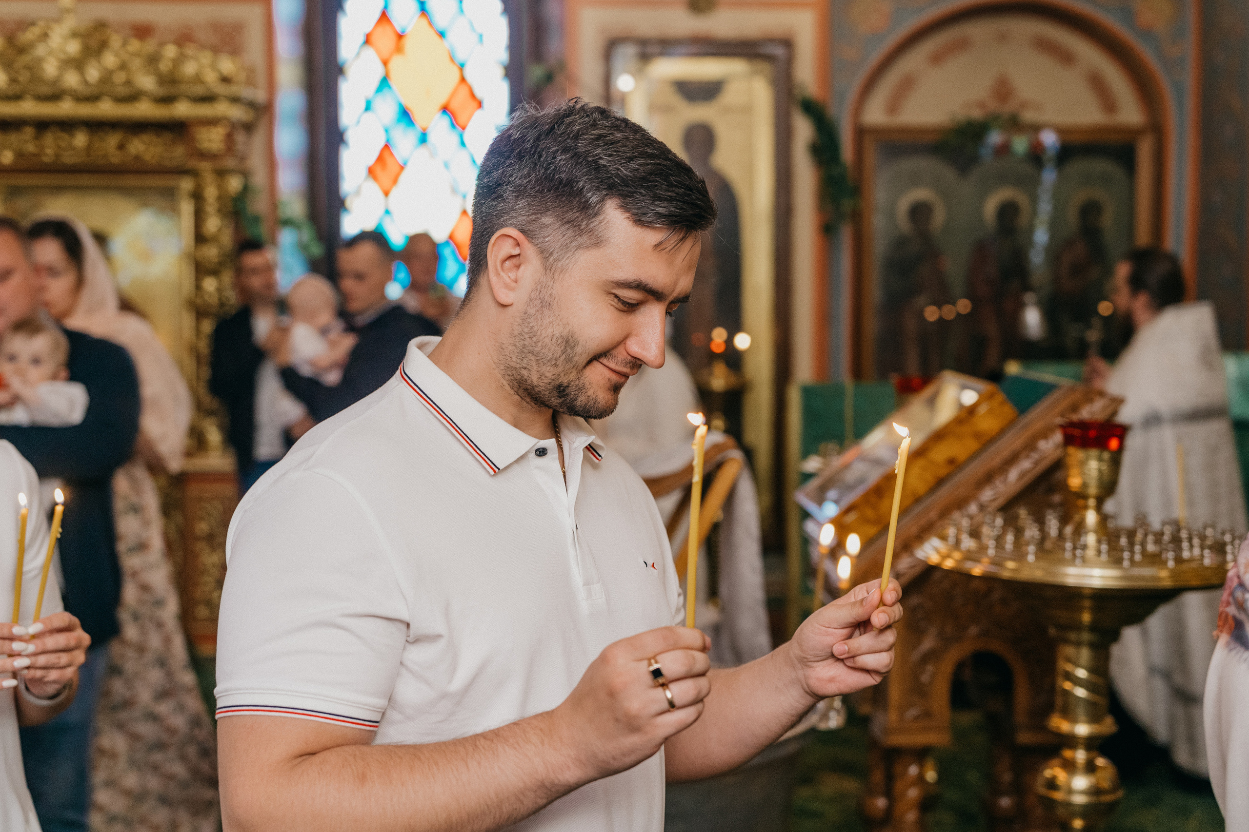 Крещение Ярослава. Фотограф Никита Комаров