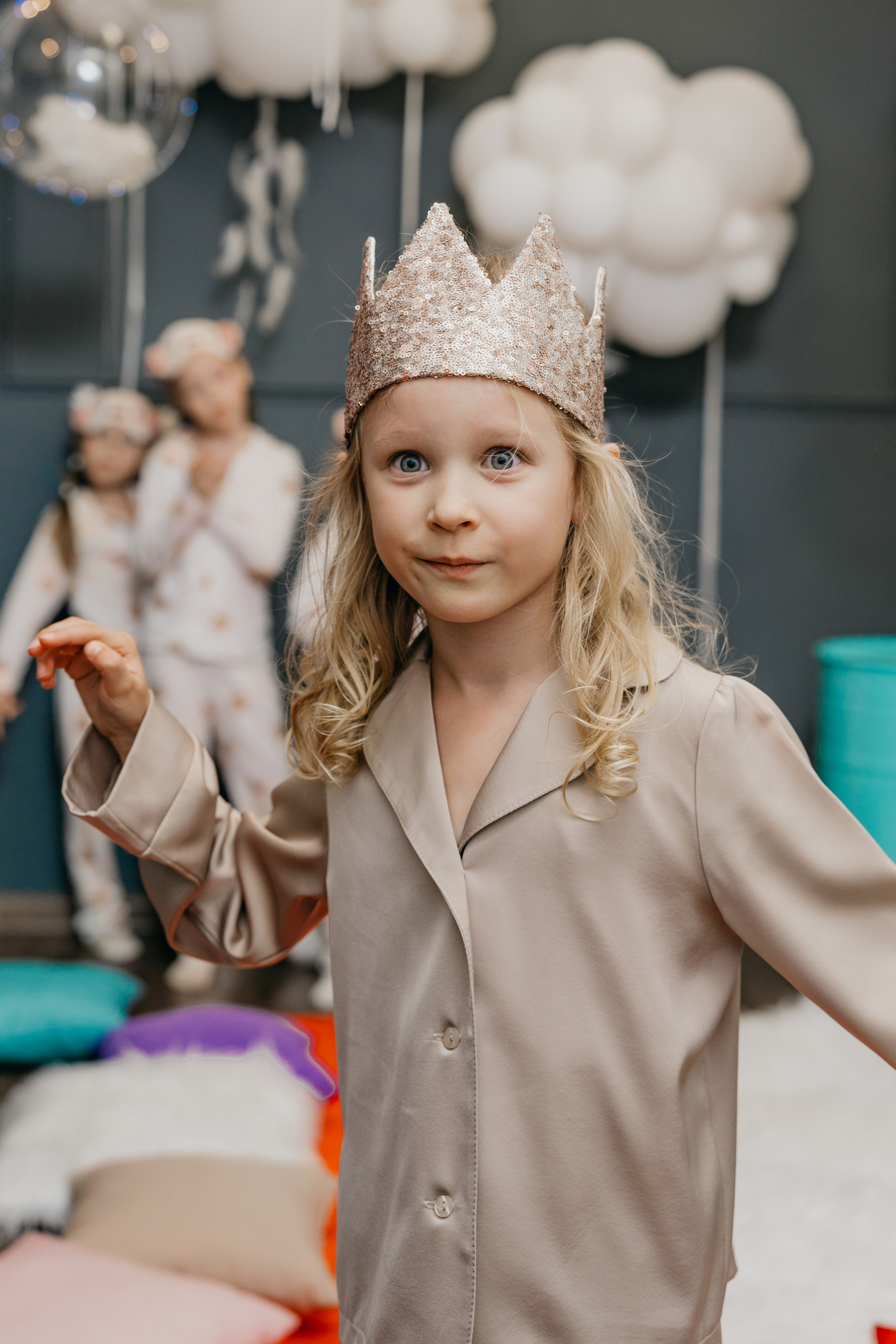 Пижамная вечеринка, Веронике 6 лет. Фотограф Никита Комаров