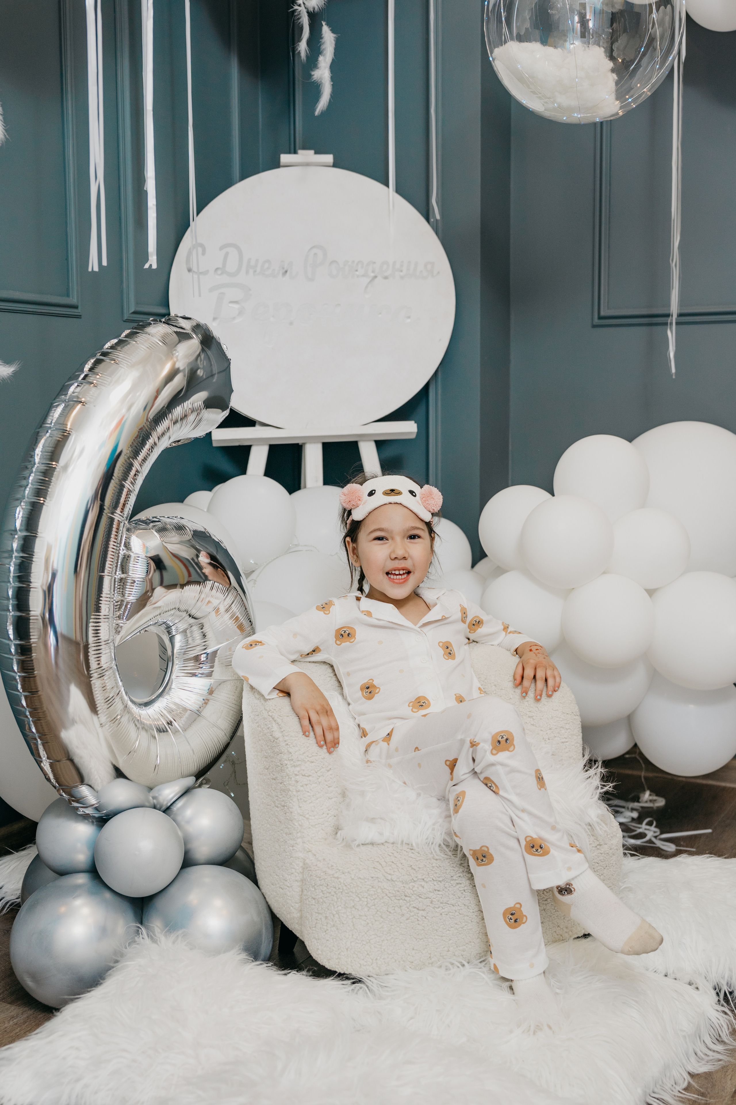 Пижамная вечеринка, Веронике 6 лет. Фотограф Никита Комаров