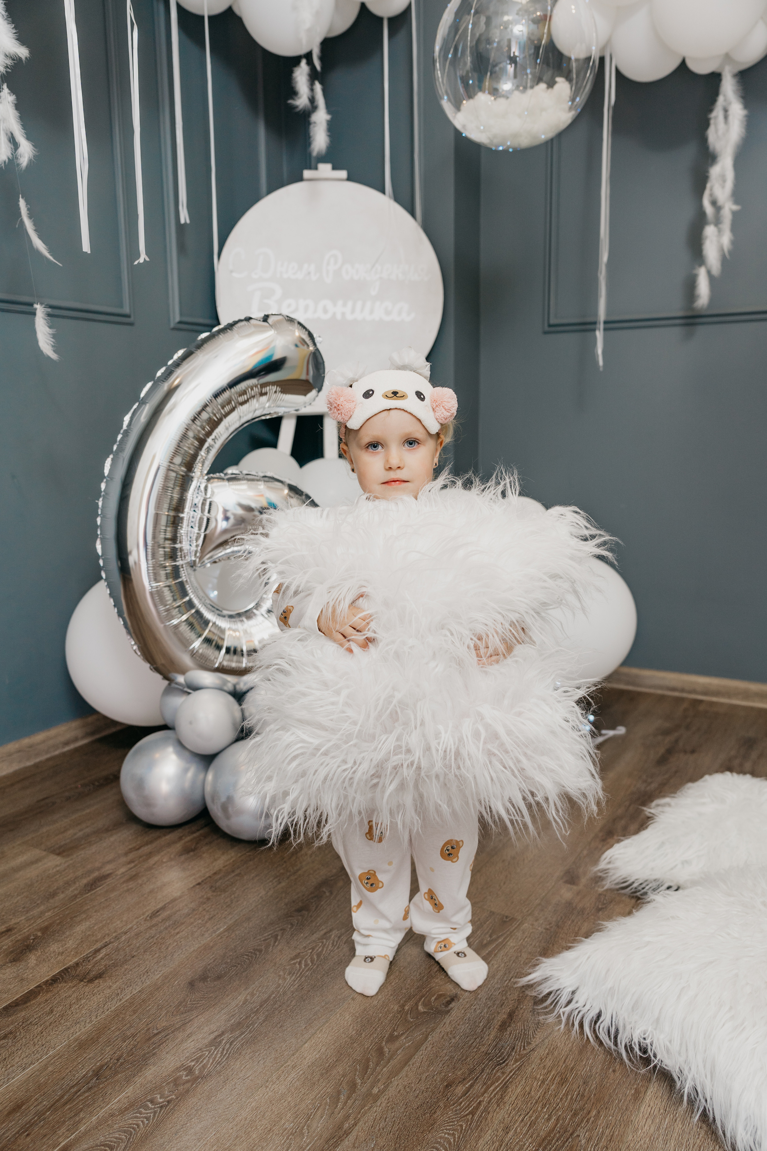 Пижамная вечеринка, Веронике 6 лет. Фотограф Никита Комаров