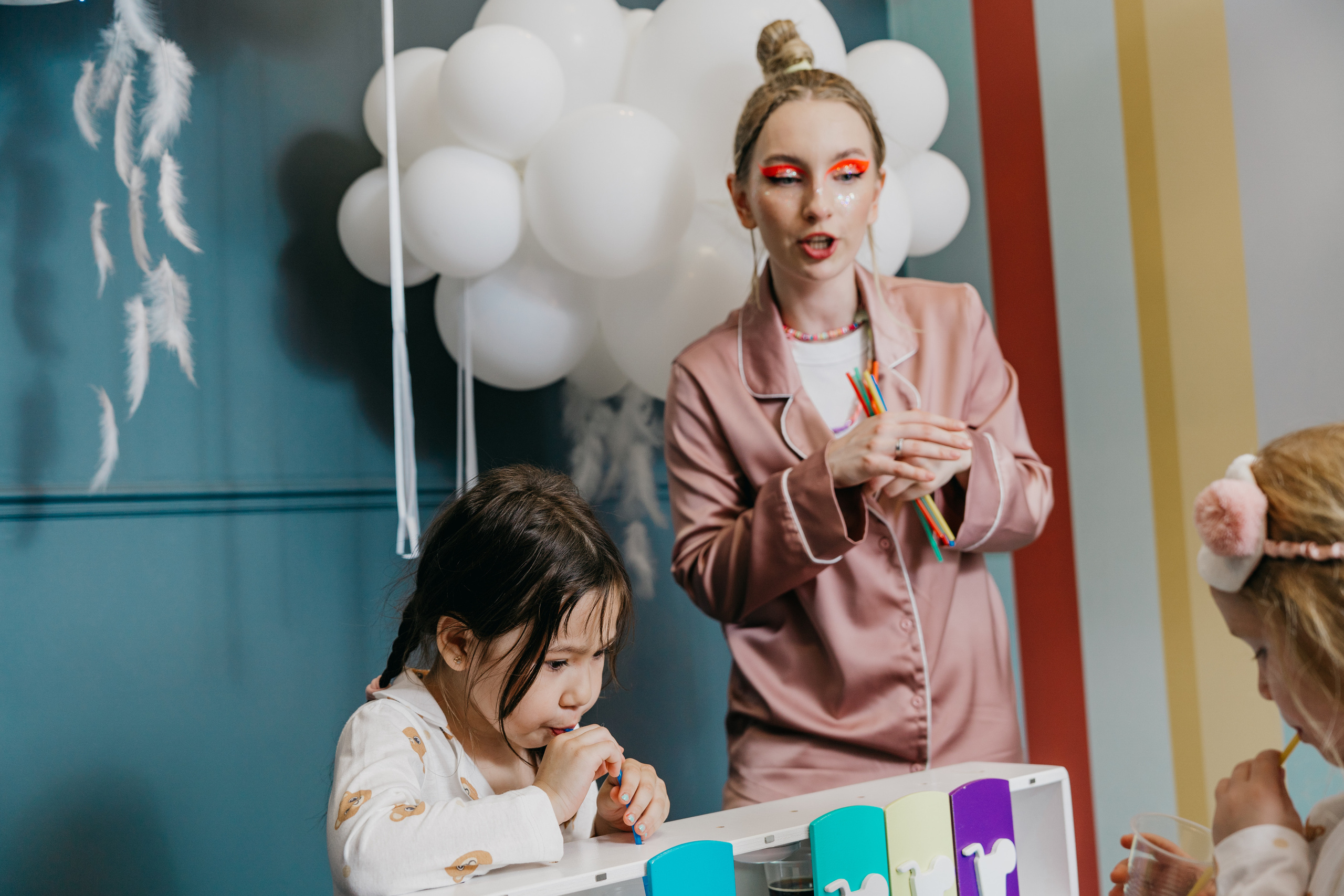 Пижамная вечеринка, Веронике 6 лет. Фотограф Никита Комаров