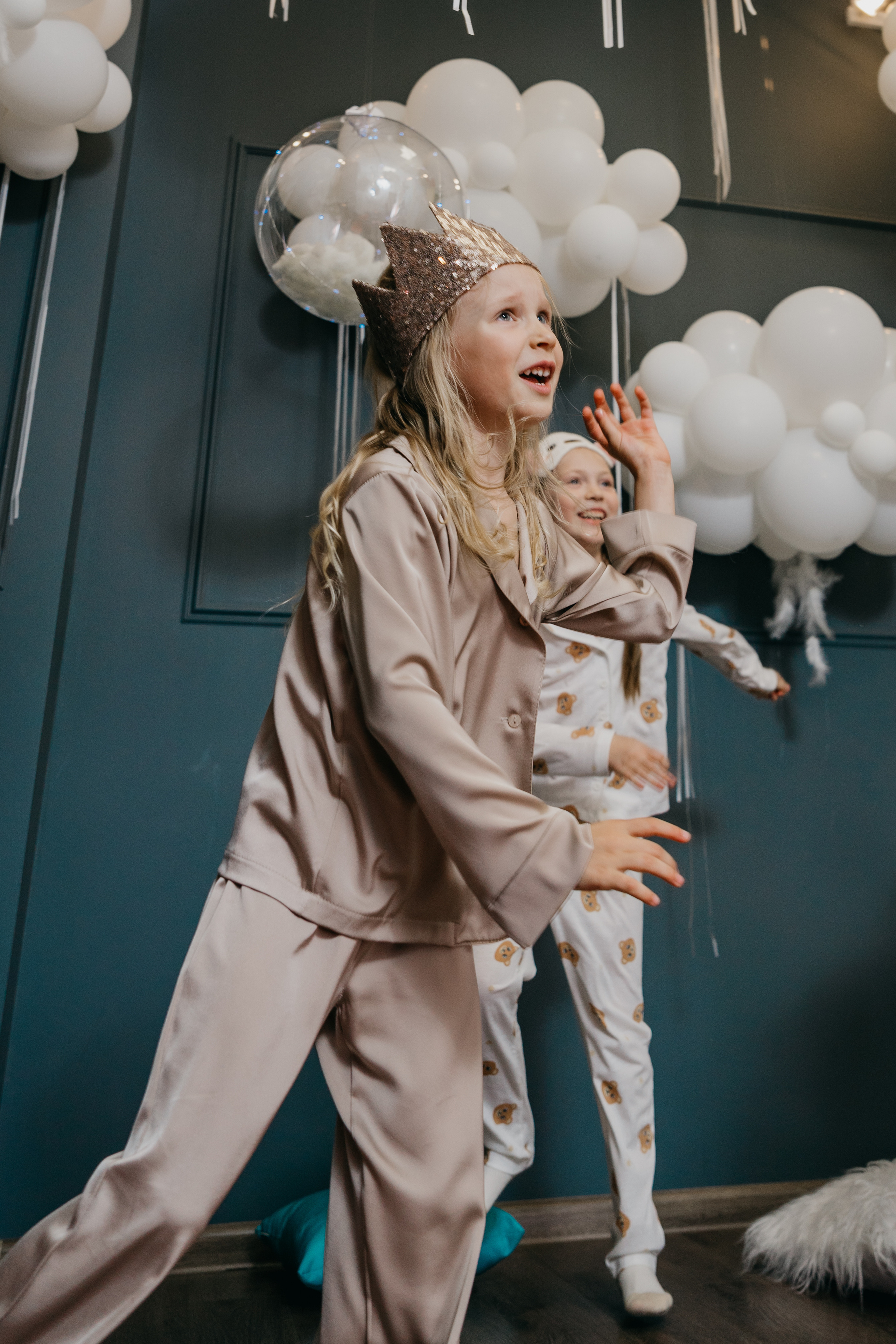 Пижамная вечеринка, Веронике 6 лет. Фотограф Никита Комаров