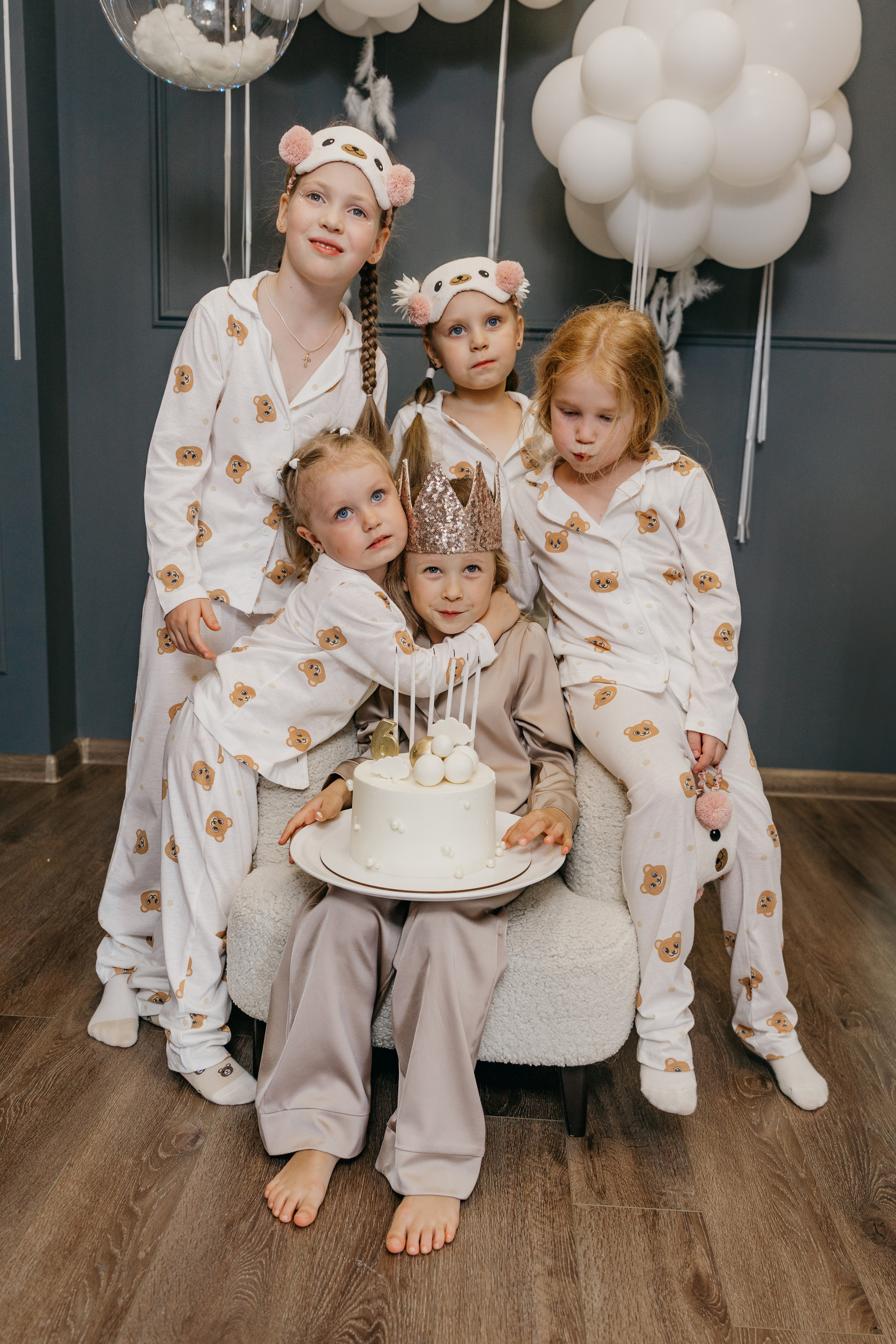 Пижамная вечеринка, Веронике 6 лет. Фотограф Никита Комаров