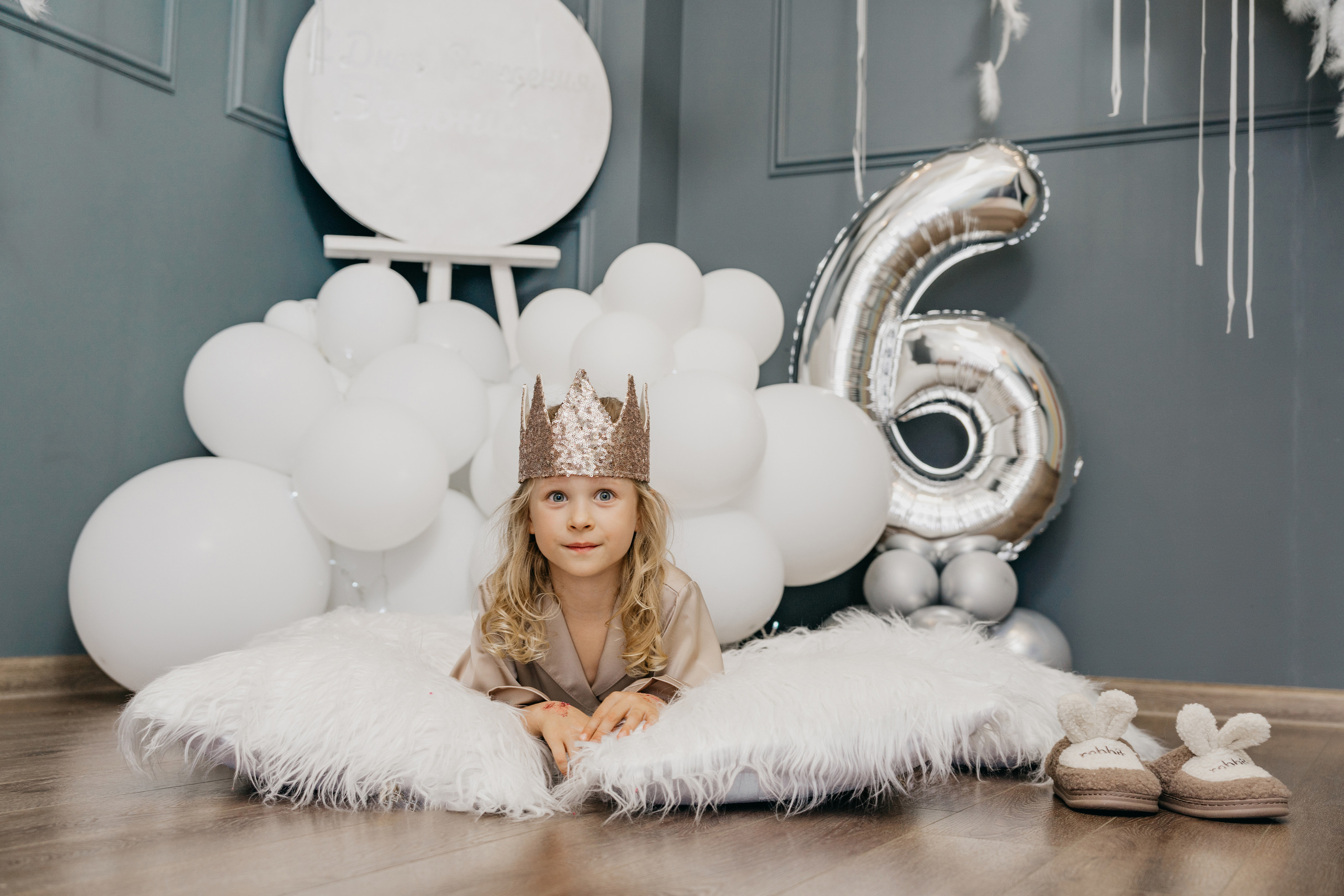 Пижамная вечеринка, Веронике 6 лет. Фотограф Никита Комаров