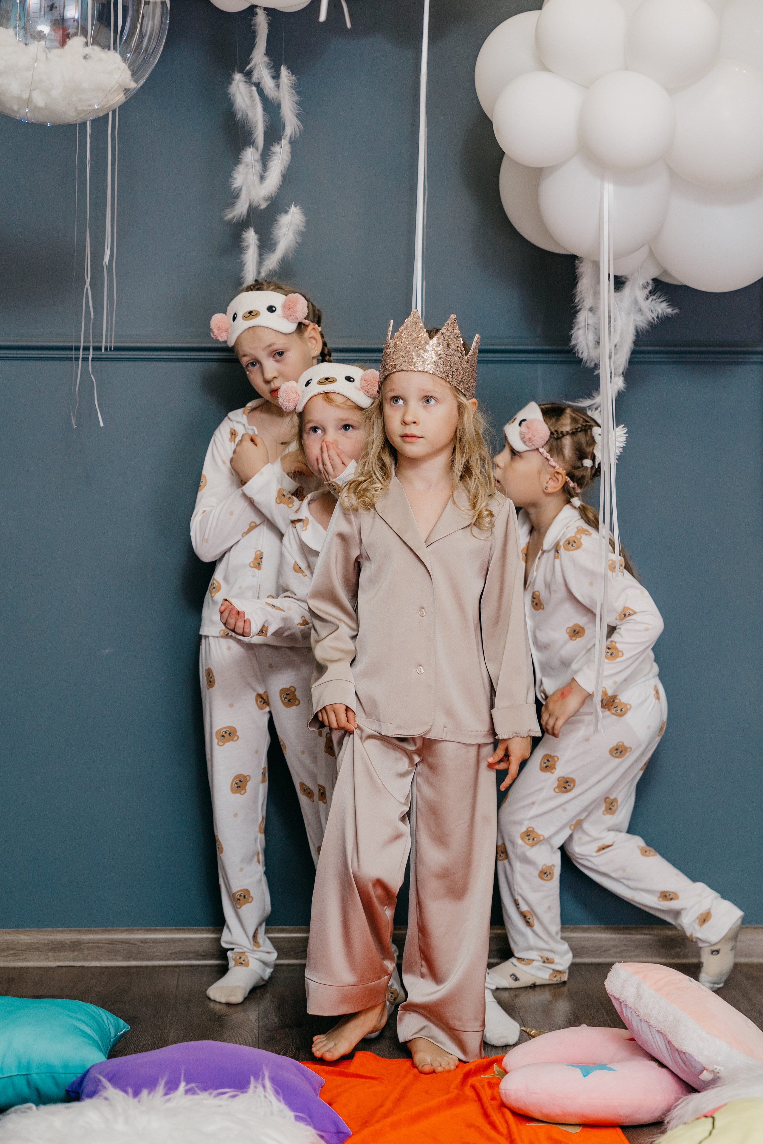 Пижамная вечеринка, Веронике 6 лет. Фотограф Никита Комаров