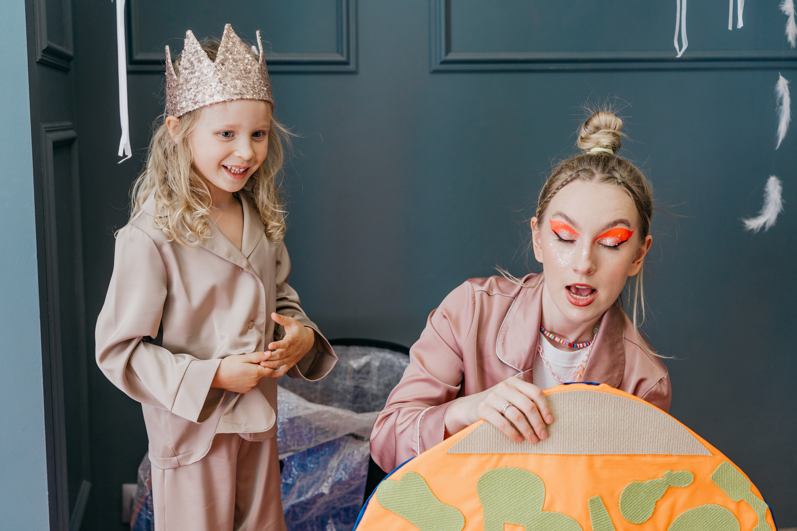 Пижамная вечеринка, Веронике 6 лет. Фотограф Никита Комаров