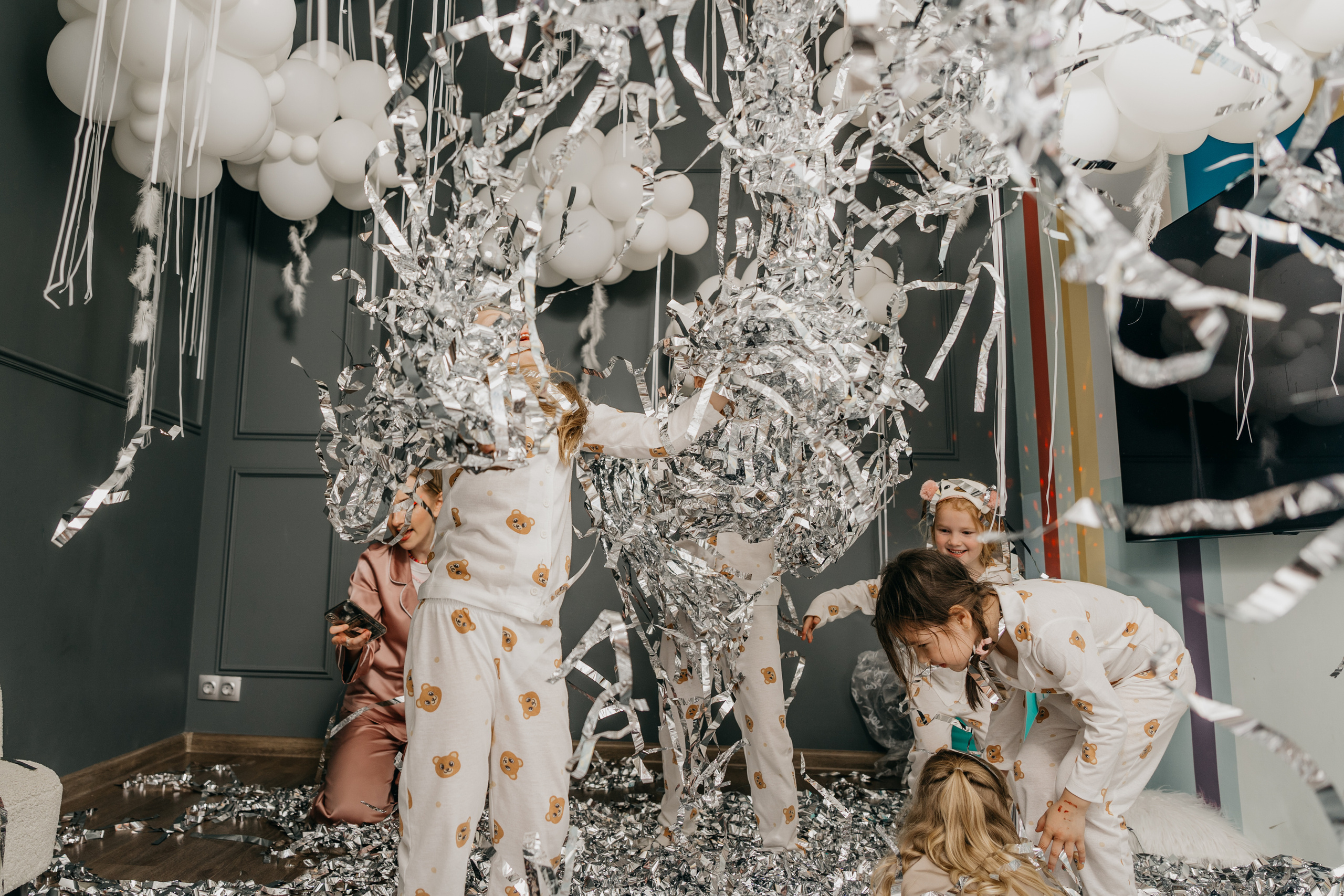 Пижамная вечеринка, Веронике 6 лет. Фотограф Никита Комаров