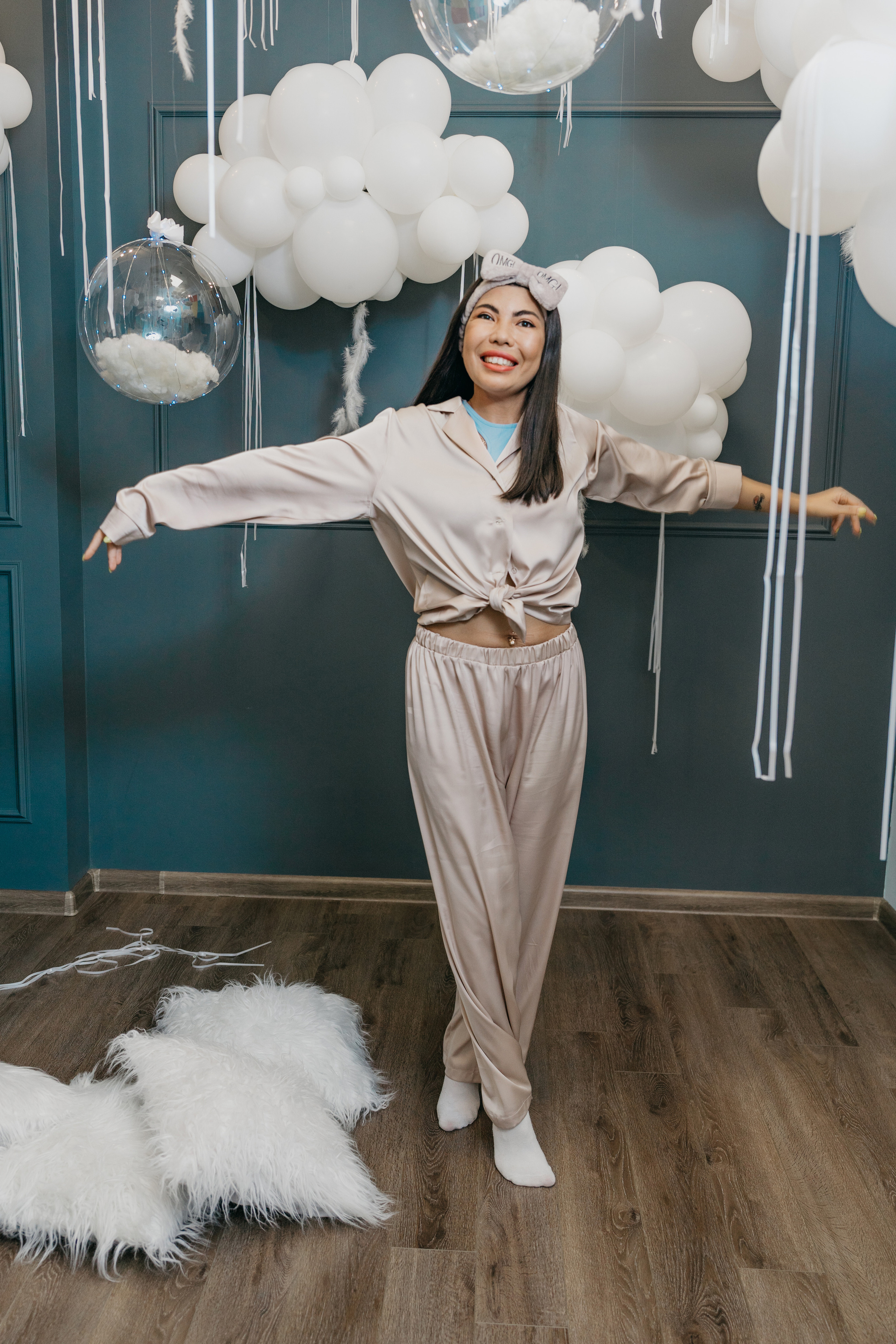 Пижамная вечеринка, Веронике 6 лет. Фотограф Никита Комаров