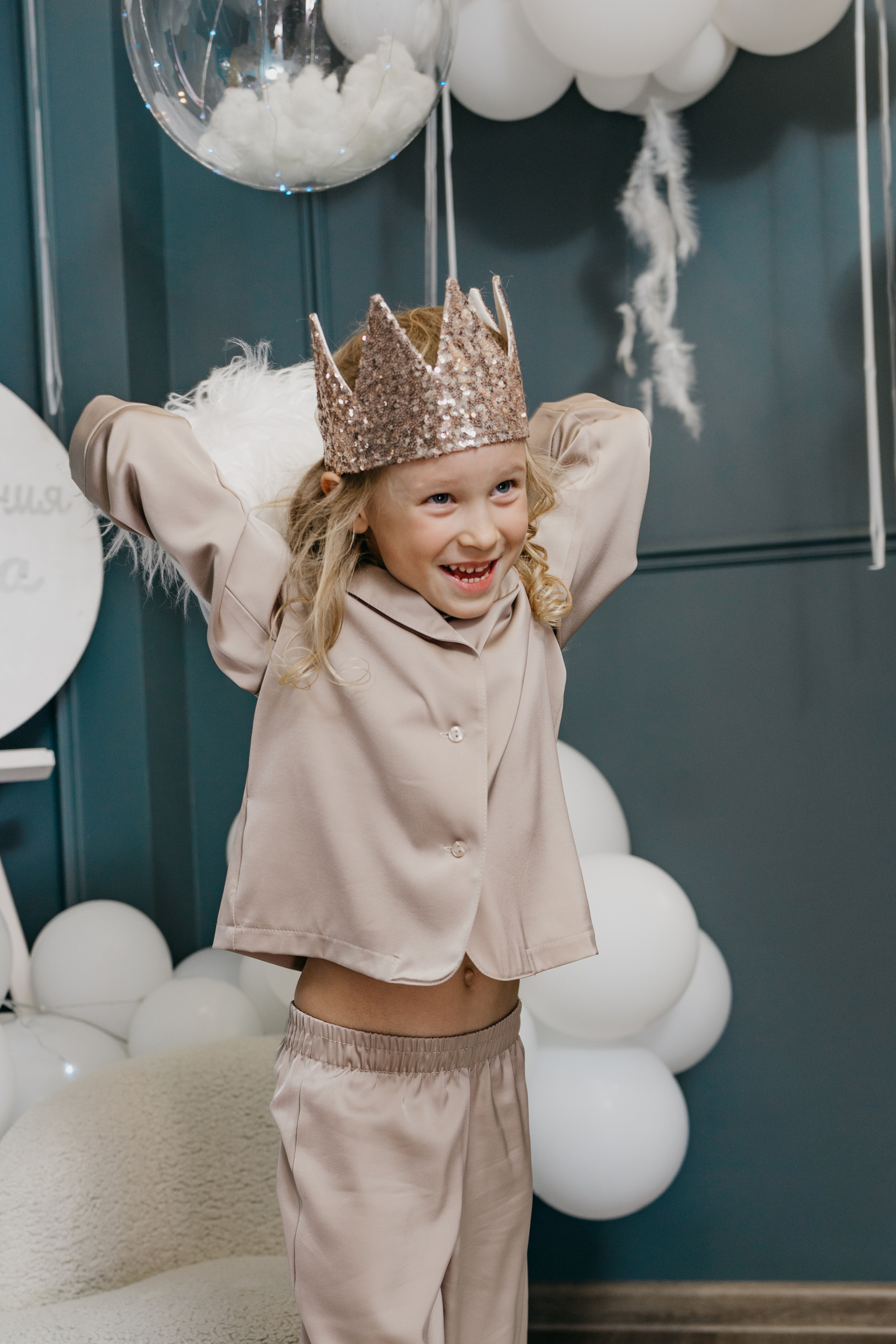 Пижамная вечеринка, Веронике 6 лет. Фотограф Никита Комаров