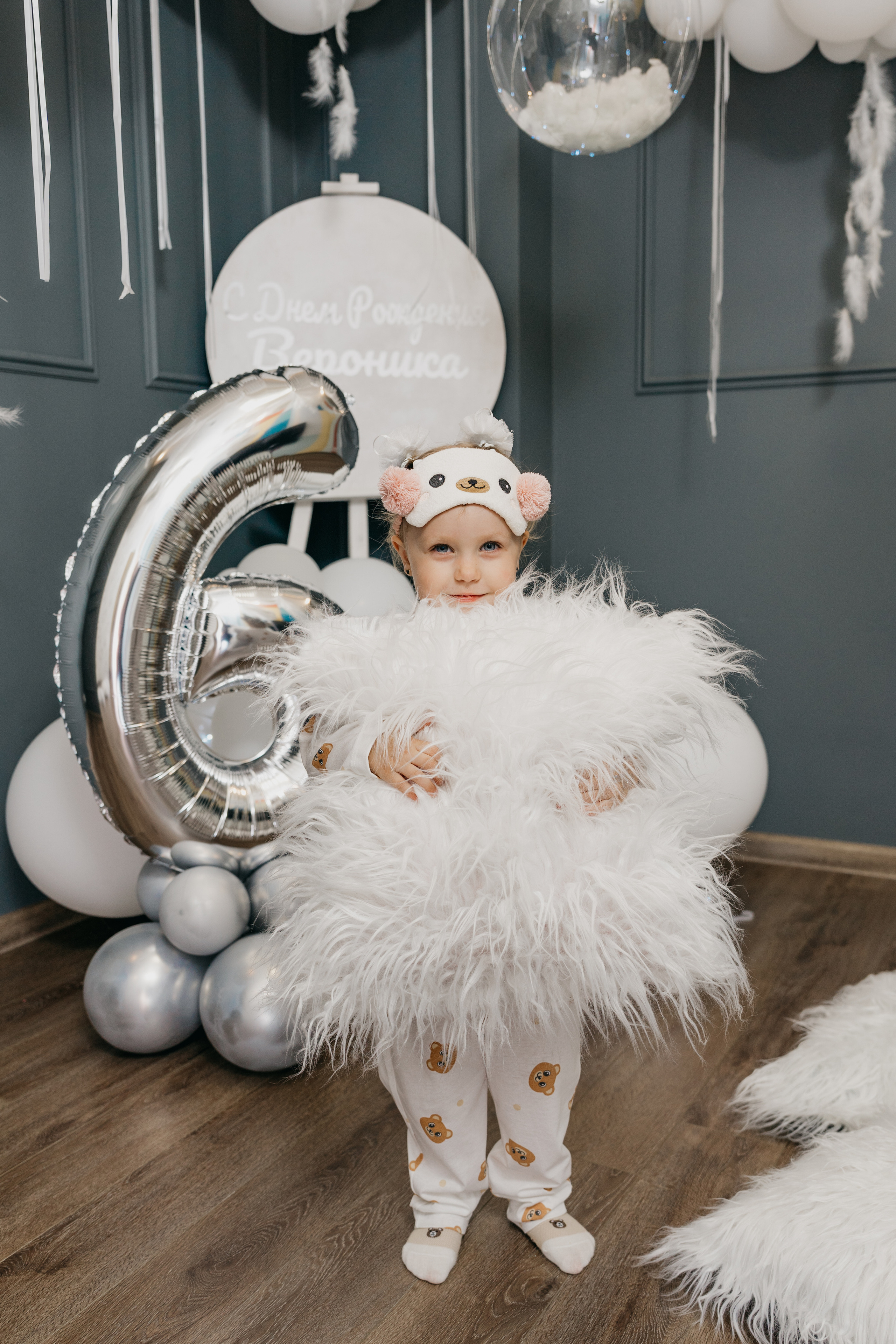 Пижамная вечеринка, Веронике 6 лет. Фотограф Никита Комаров