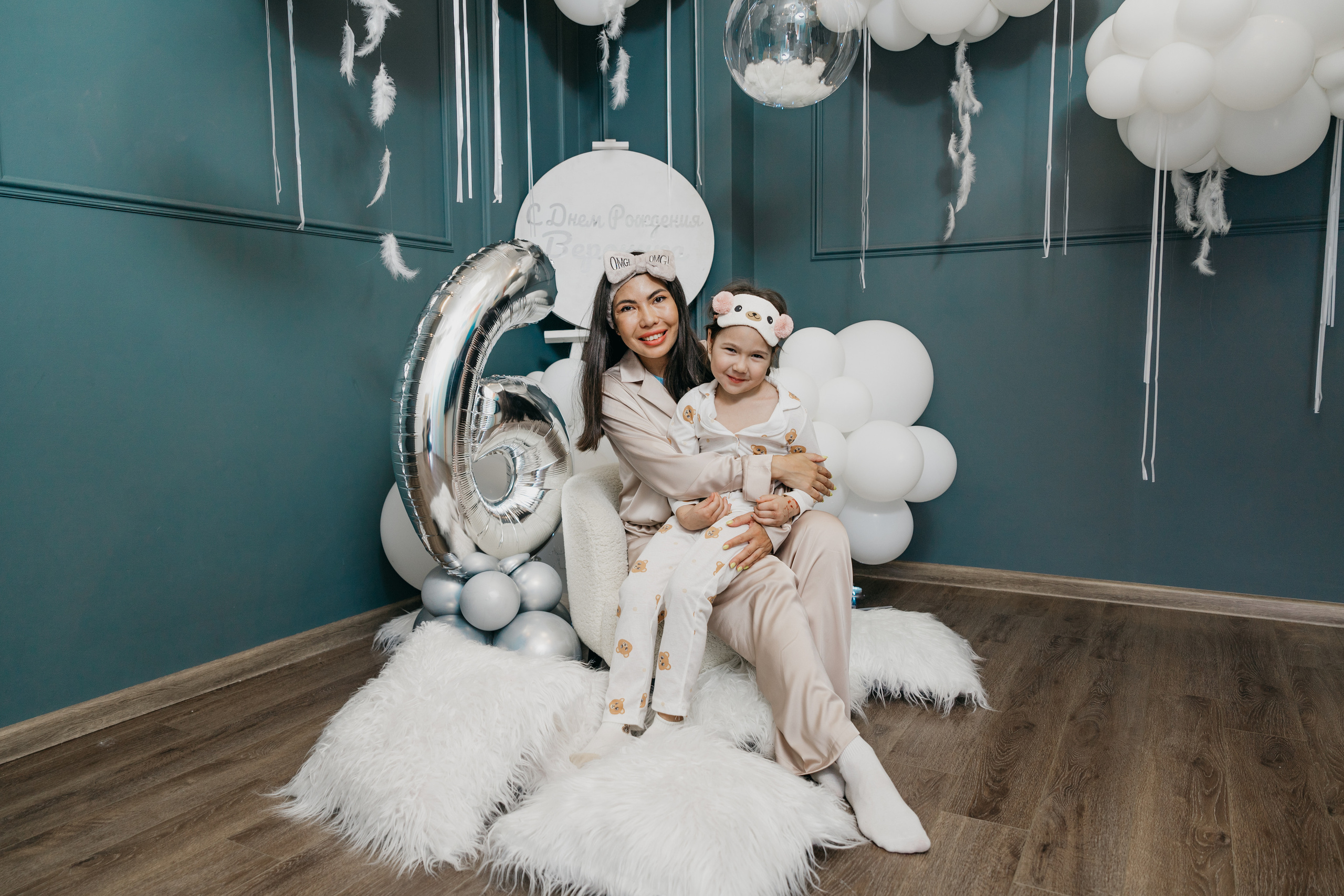 Пижамная вечеринка, Веронике 6 лет. Фотограф Никита Комаров