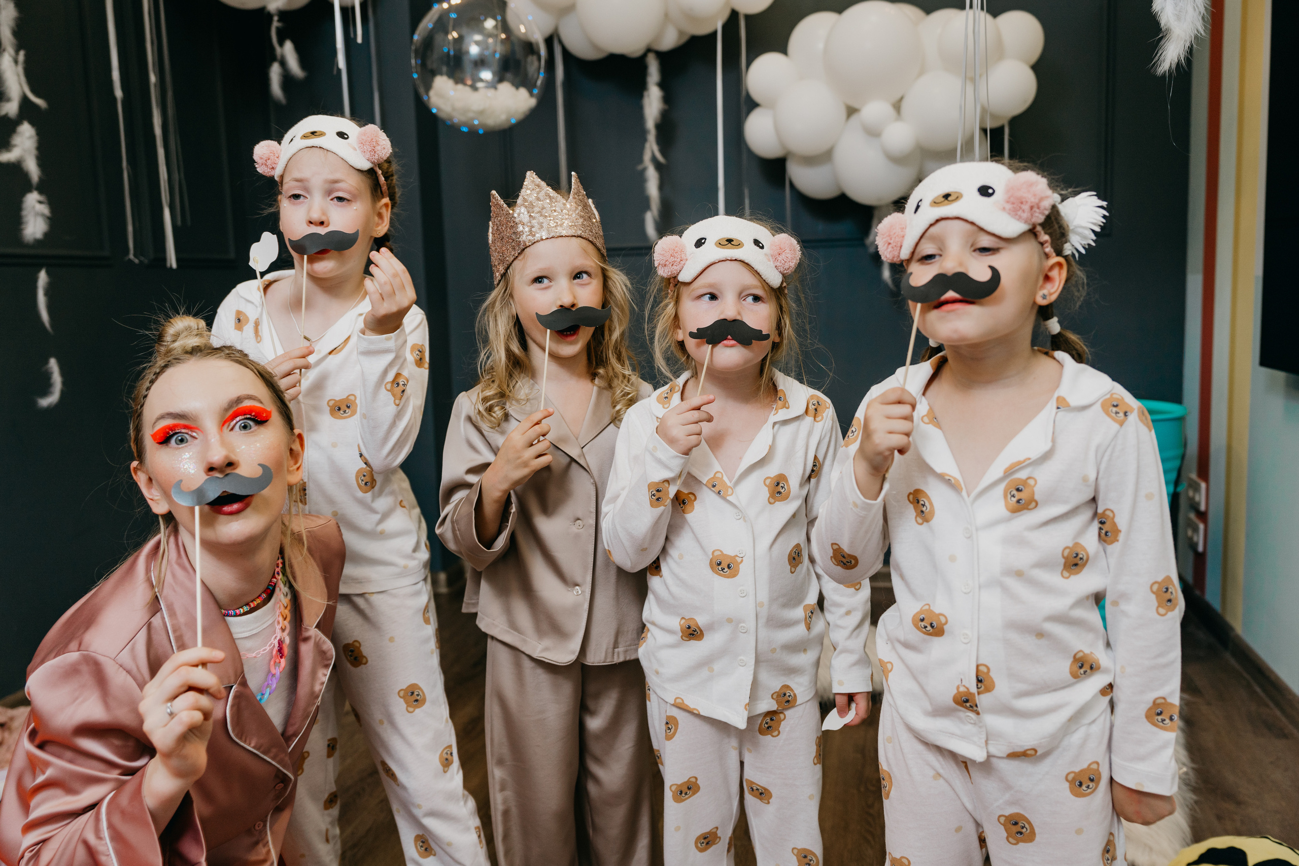 Пижамная вечеринка, Веронике 6 лет. Фотограф Никита Комаров